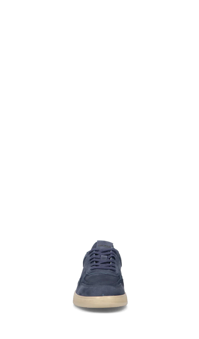 FRAU Sneaker uomo blu in pelle - Image 3