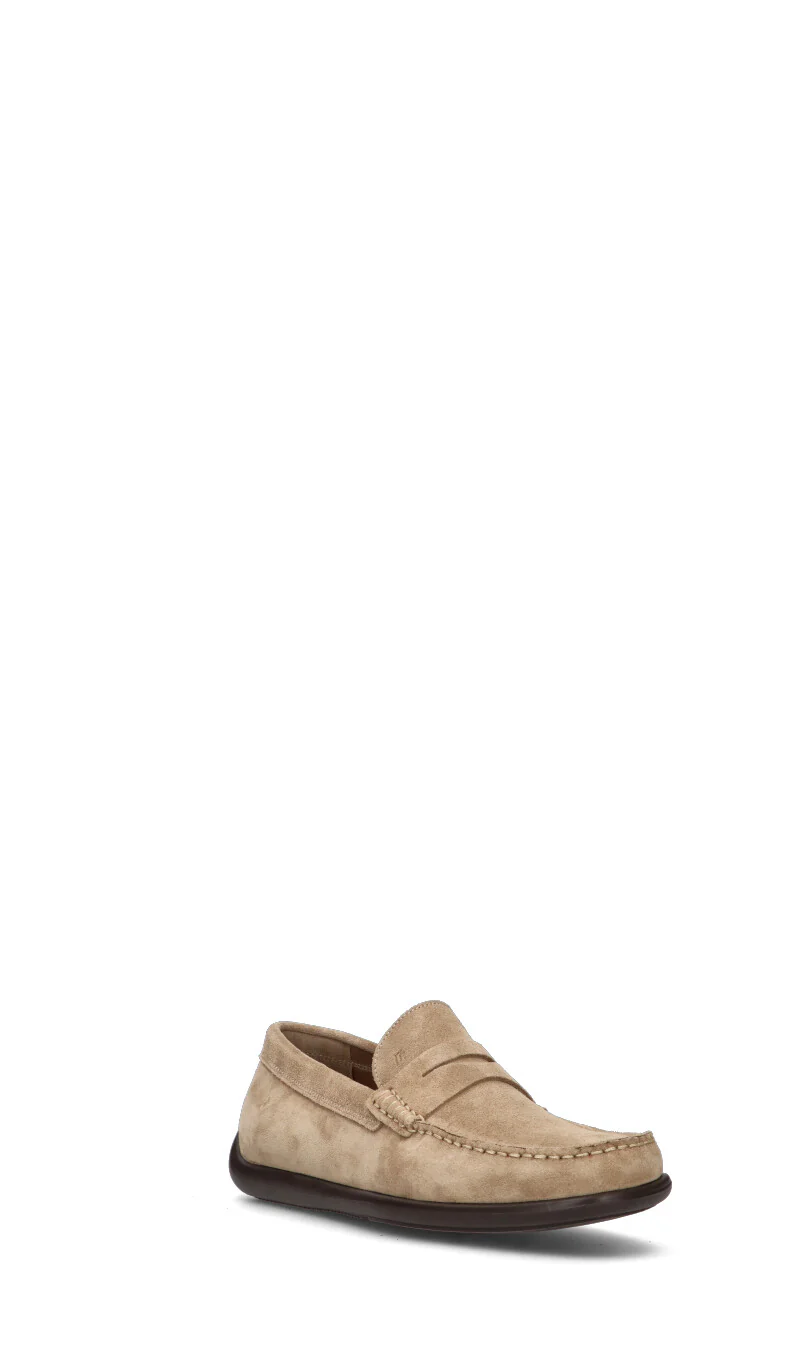 FRAU Mocassino uomo avena in suede - Image 2