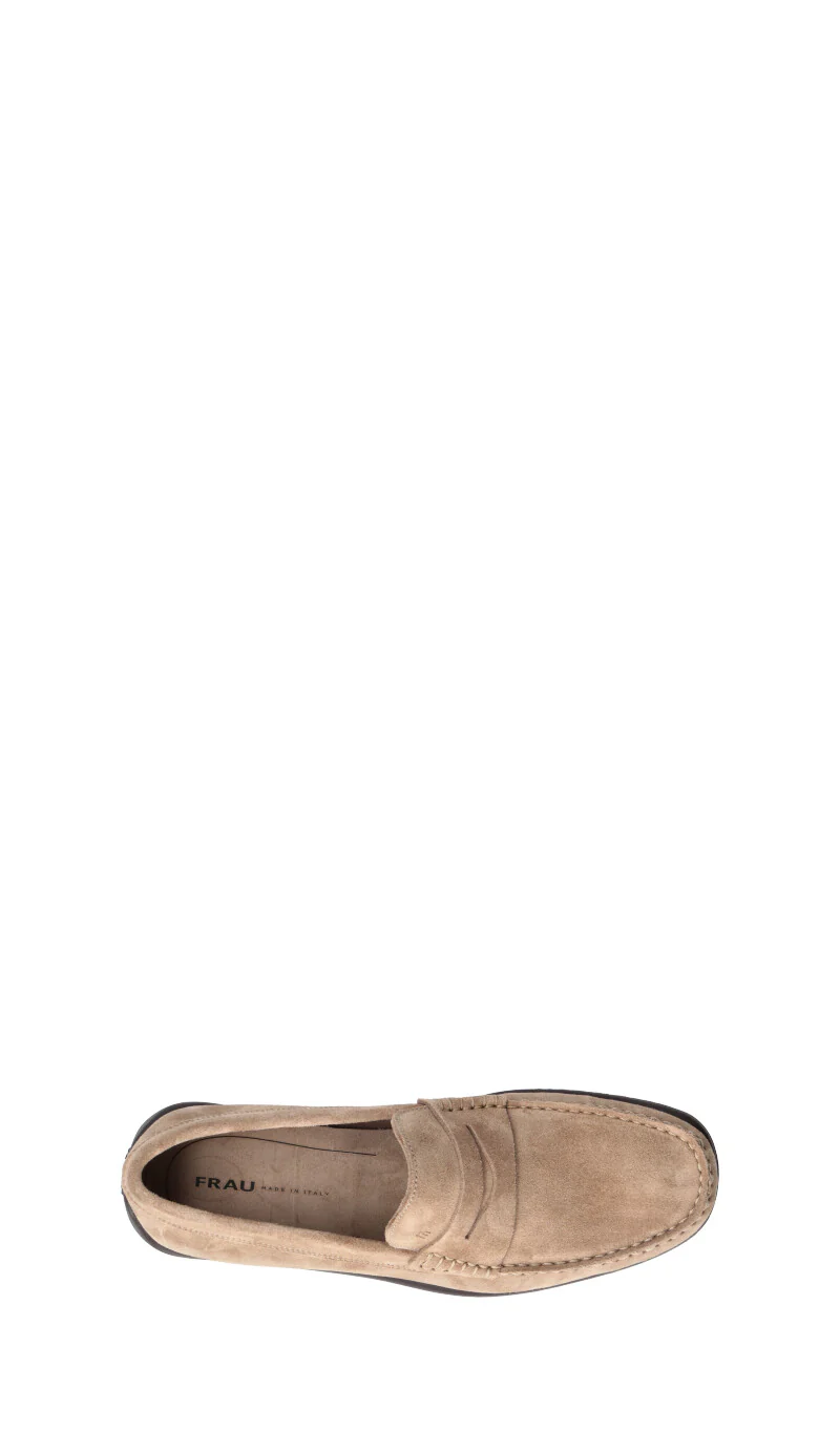 FRAU Mocassino uomo avena in suede - Image 5