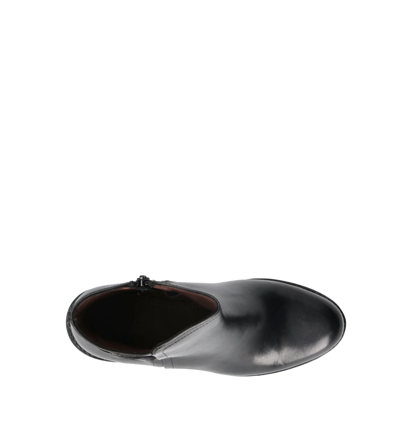 FRICKY Tronchetto donna nero in pelle - Image 5