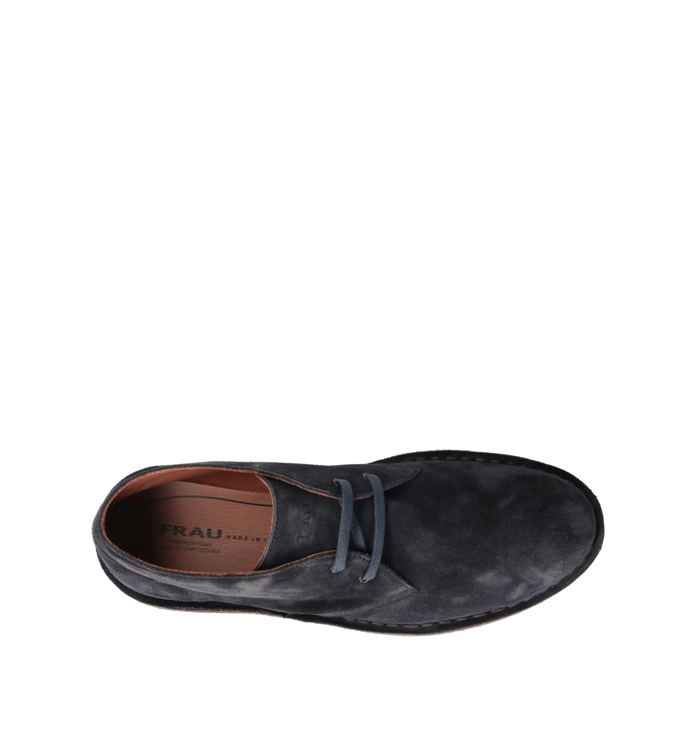 FRAU Polacco uomo blu in suede - Image 5