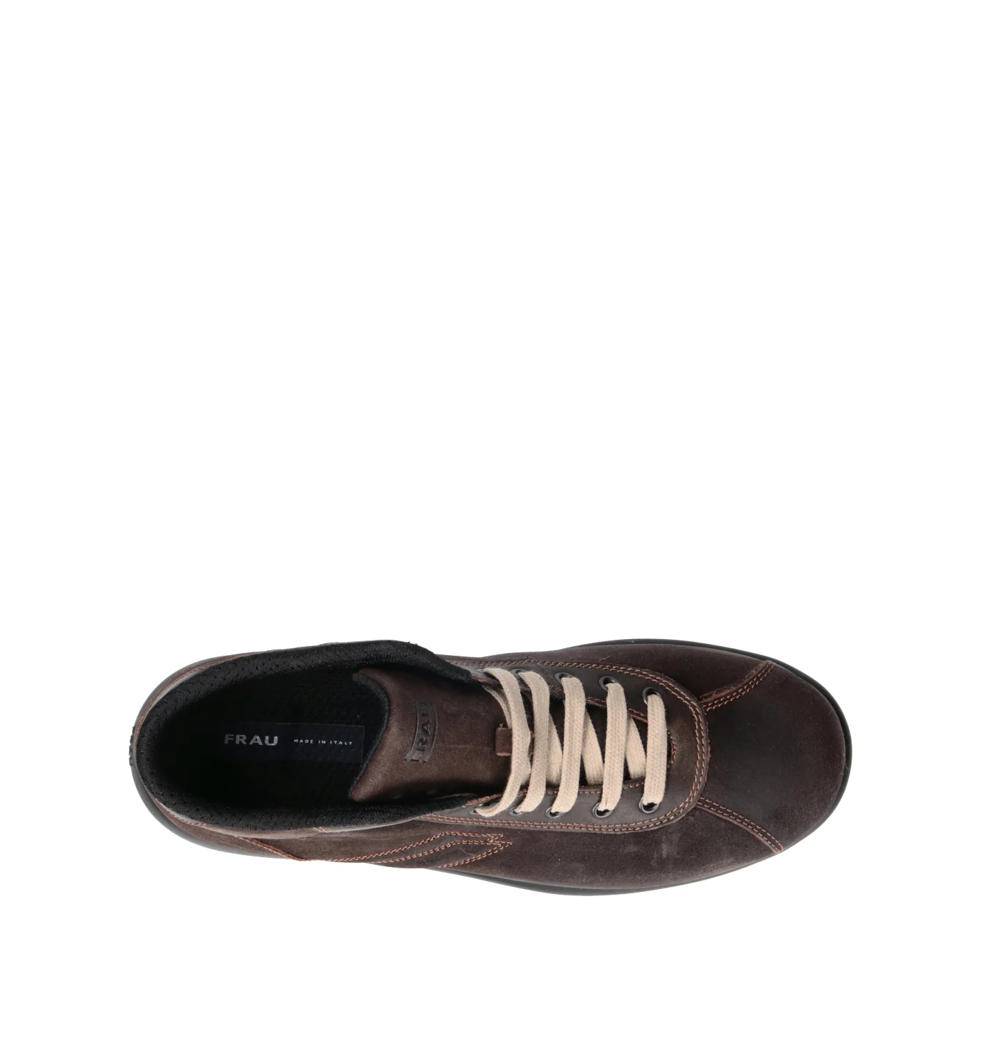 FRAU Sneaker uomo marrone in nabuk - Image 5