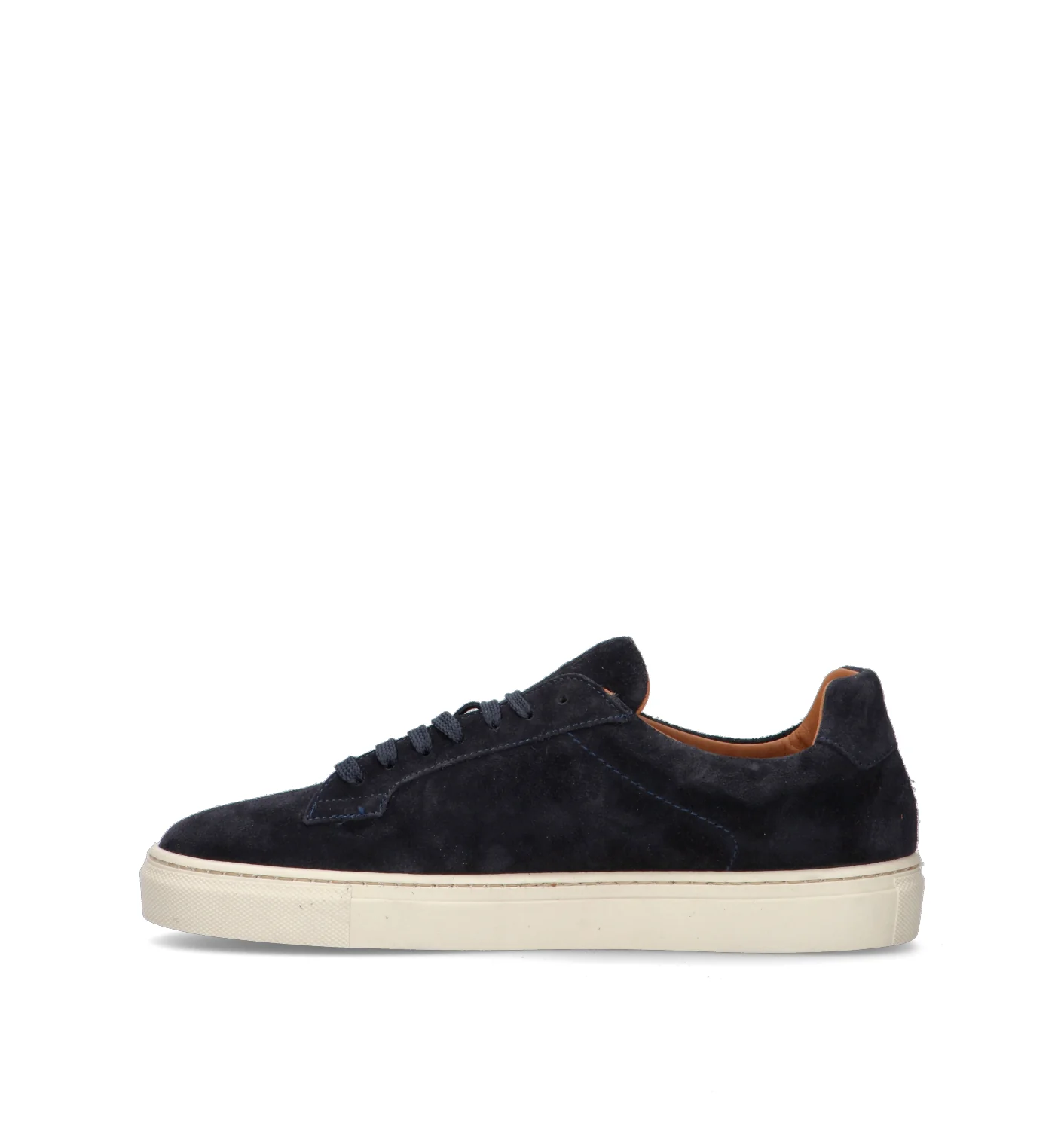 FRAU Sneaker uomo blu in suede - Image 4