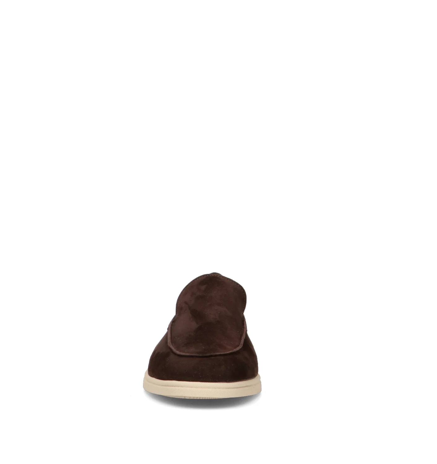 FRAU Mocassino uomo cacao in suede - Image 3
