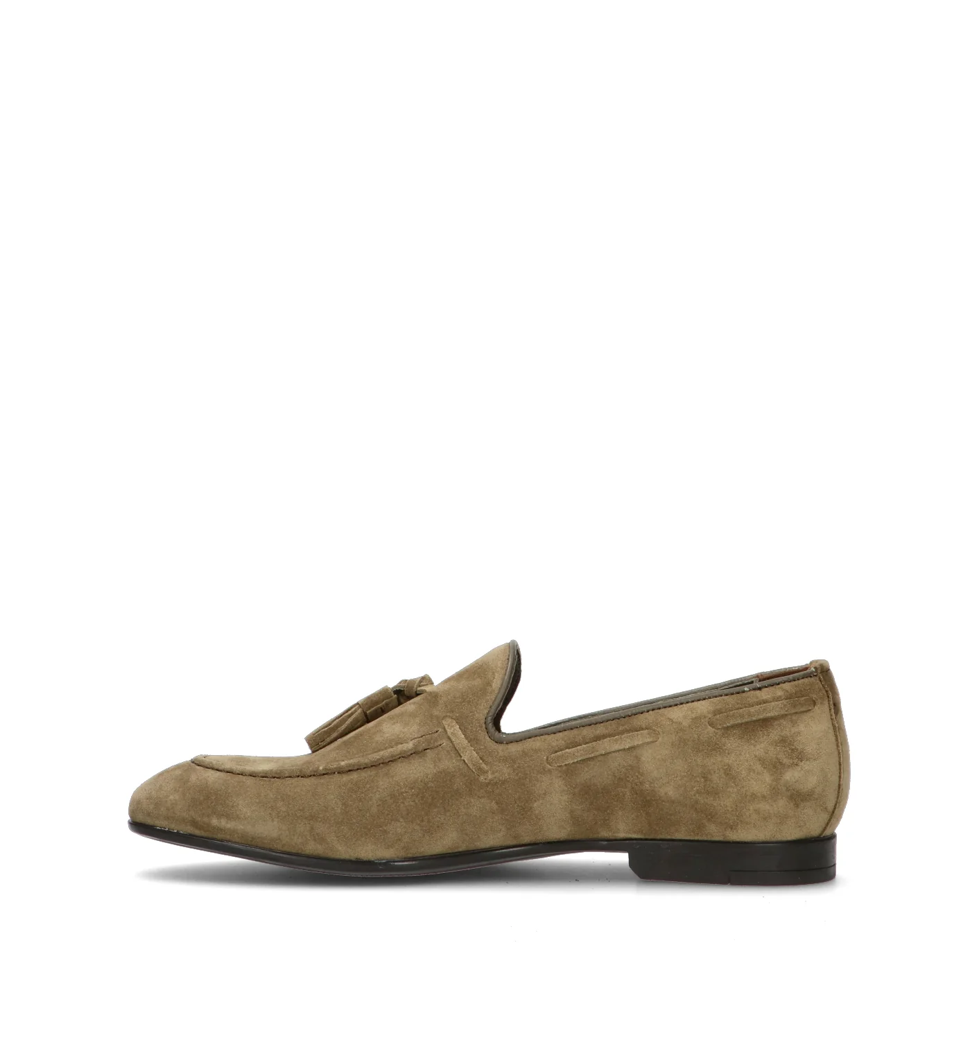FRAU Mocassino uomo verde in suede - Image 4