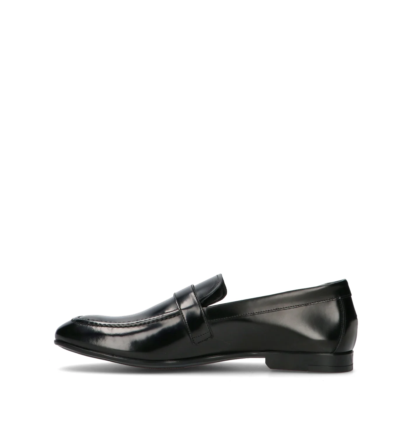 FRAU Mocassino uomo nero in pelle - Image 4