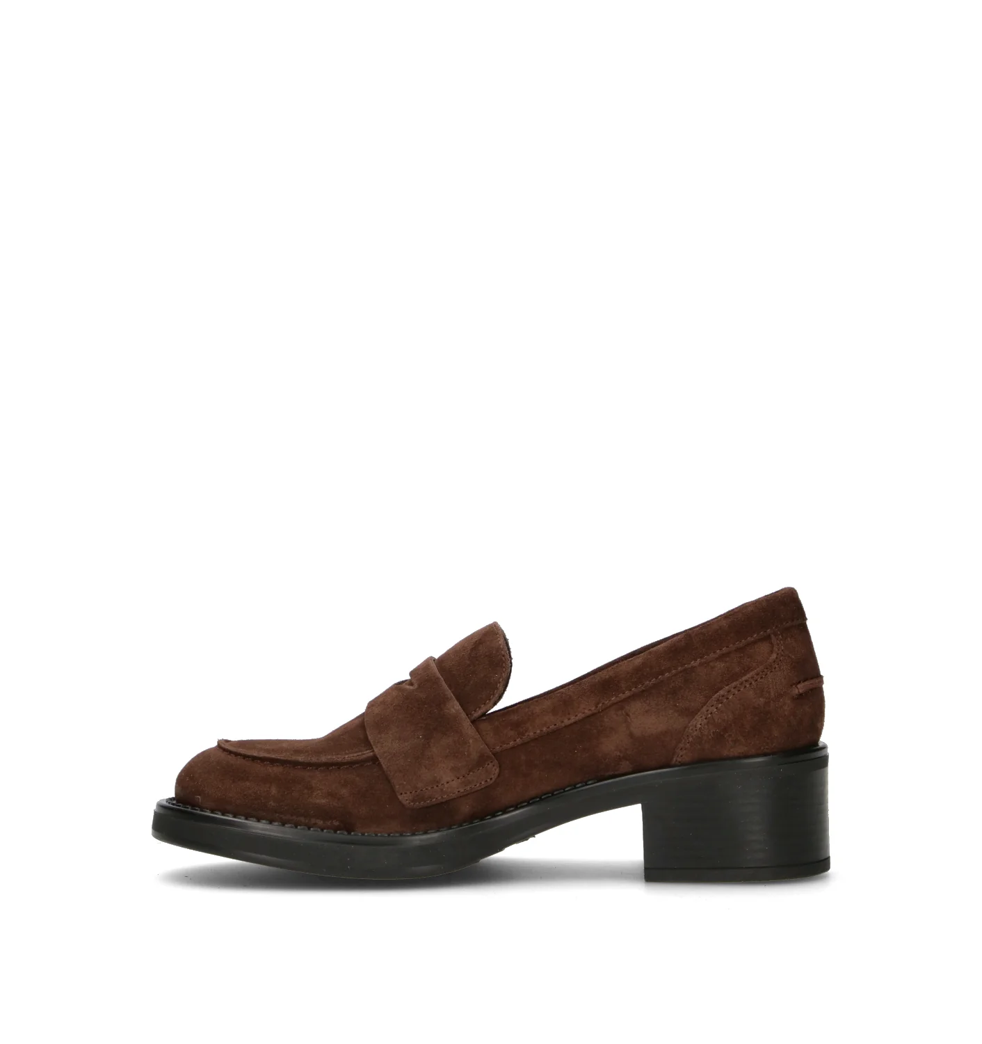FRAU Mocassino donna marrone in suede - Image 4