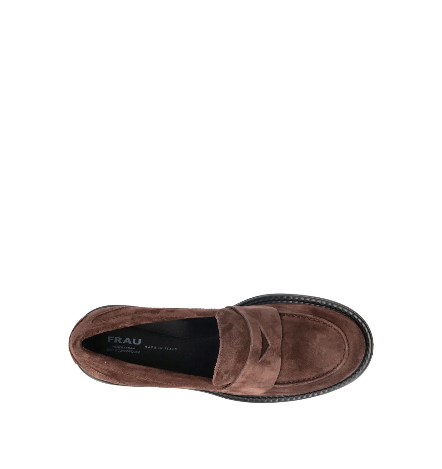 FRAU Mocassino donna marrone in suede - Image 5