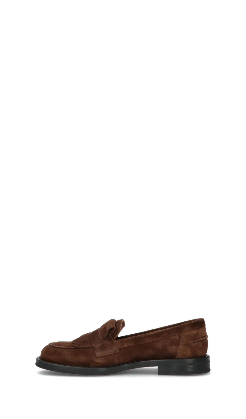 FRAU Mocassino donna marrone in suede - Image 4