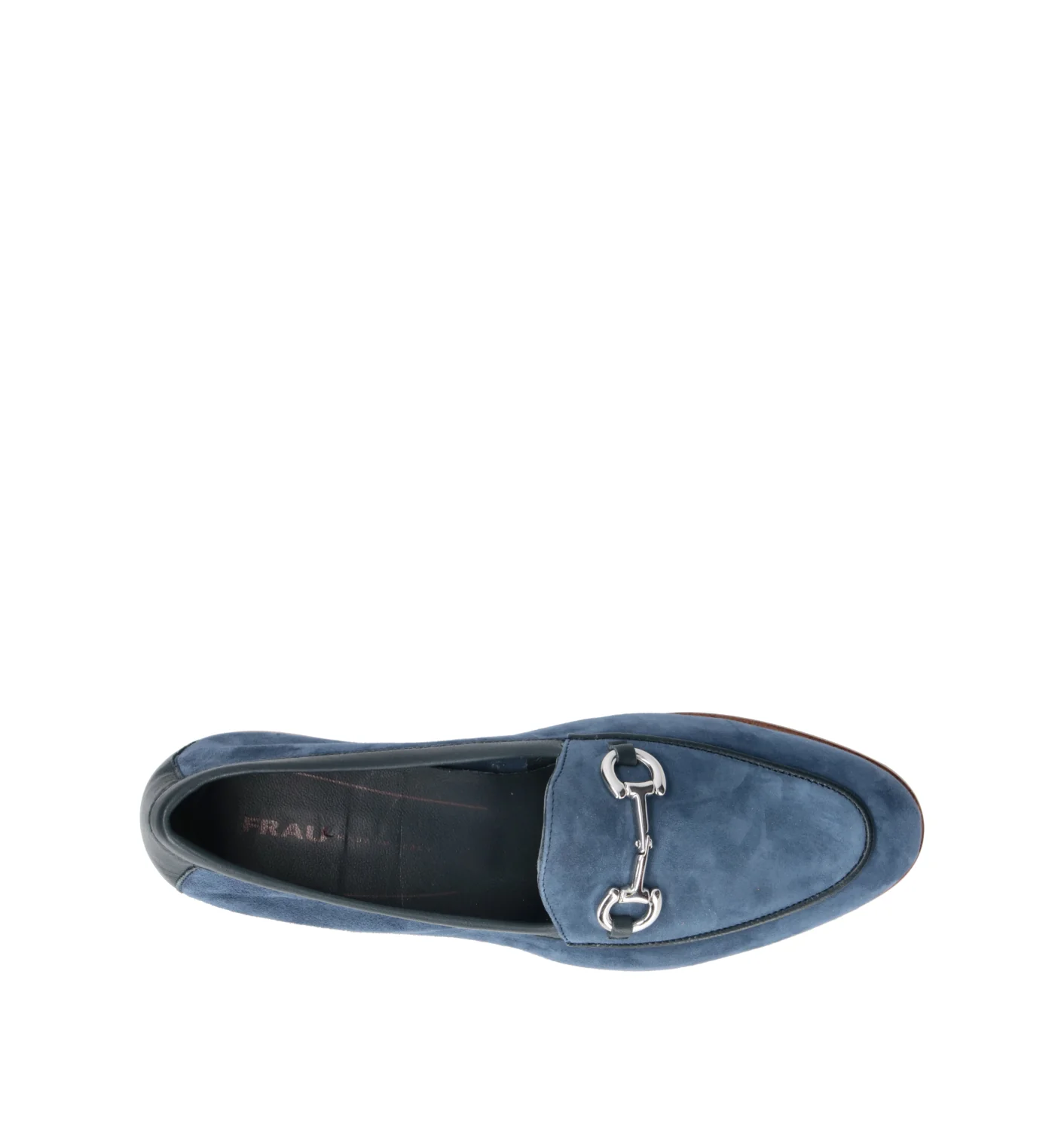 FRAU Mocassino donna blu in suede - Image 5