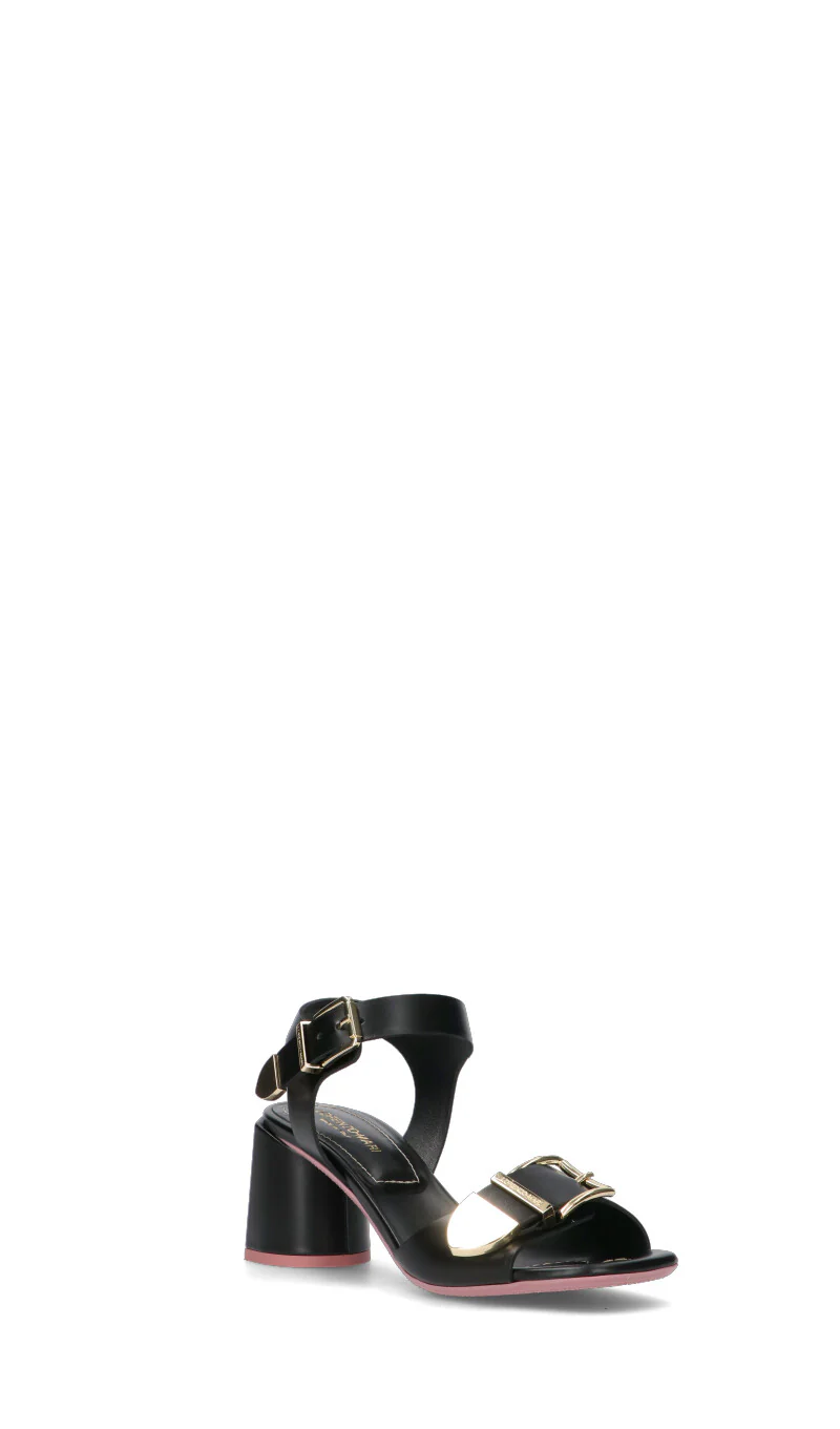 LORENZO MARI Sandalo donna nero in pelle - Image 2