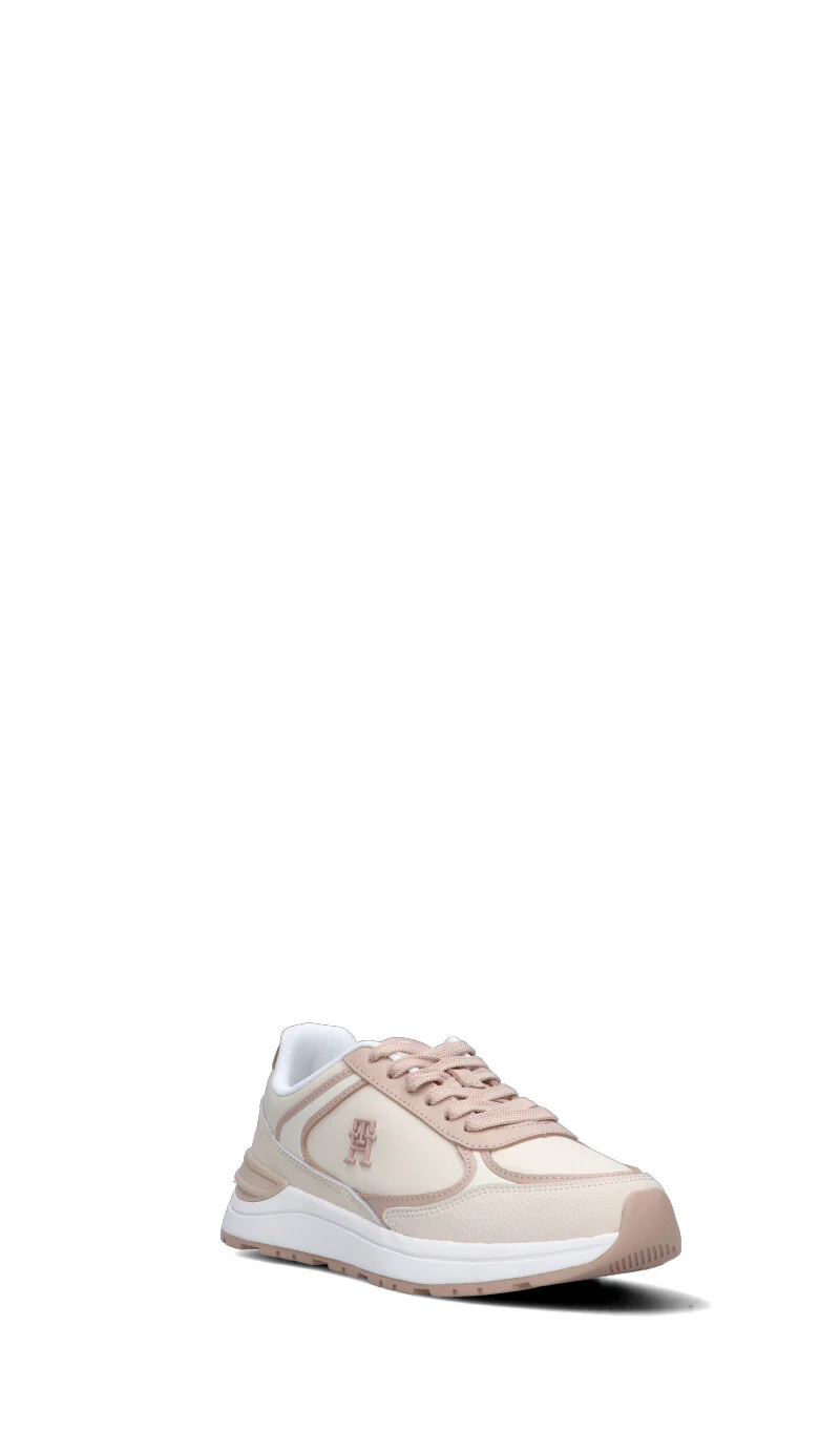 TOMMY HILFIGER Sneaker donna beige in pelle - Image 2