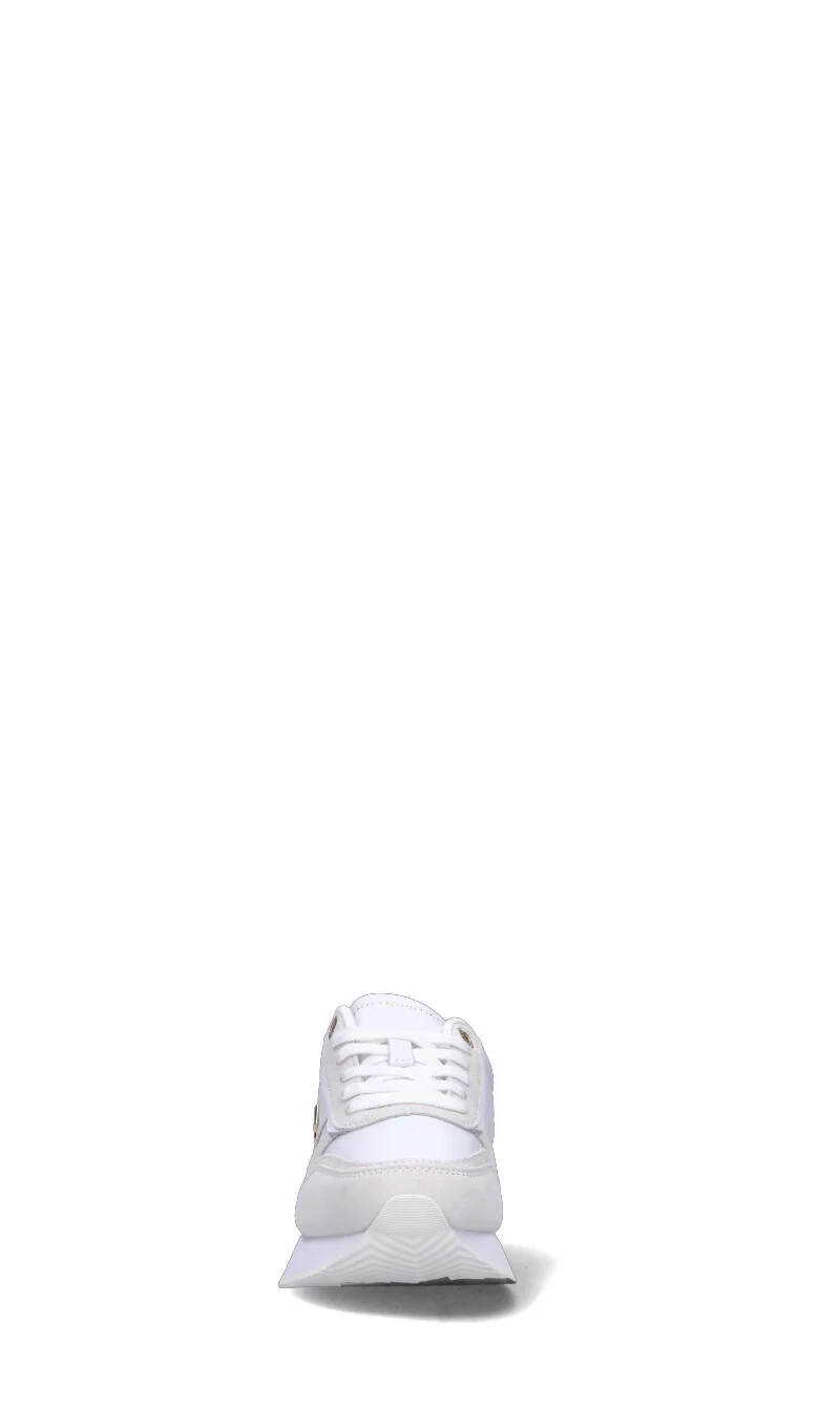 TOMMY HILFIGER Sneaker donna bianca in pelle - Image 3
