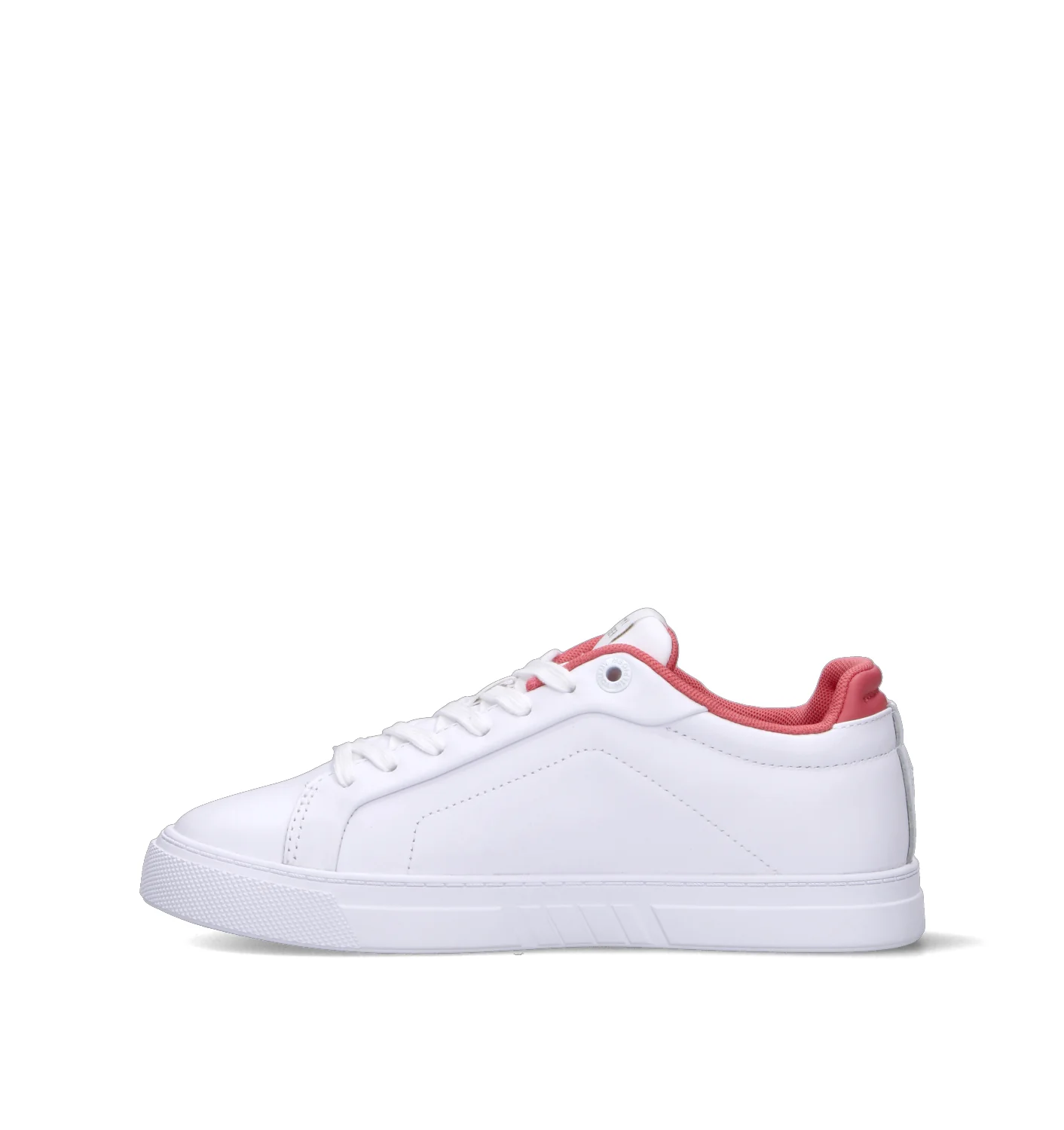TOMMY HILFIGER Sneaker donna bianca in pelle - Image 4