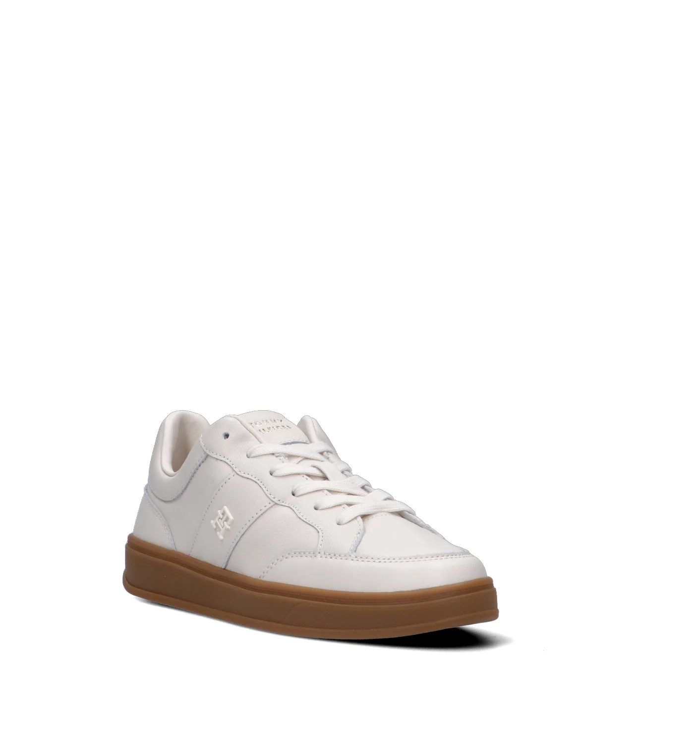 TOMMY HILFIGER Sneaker uomo panna in pelle - Image 2