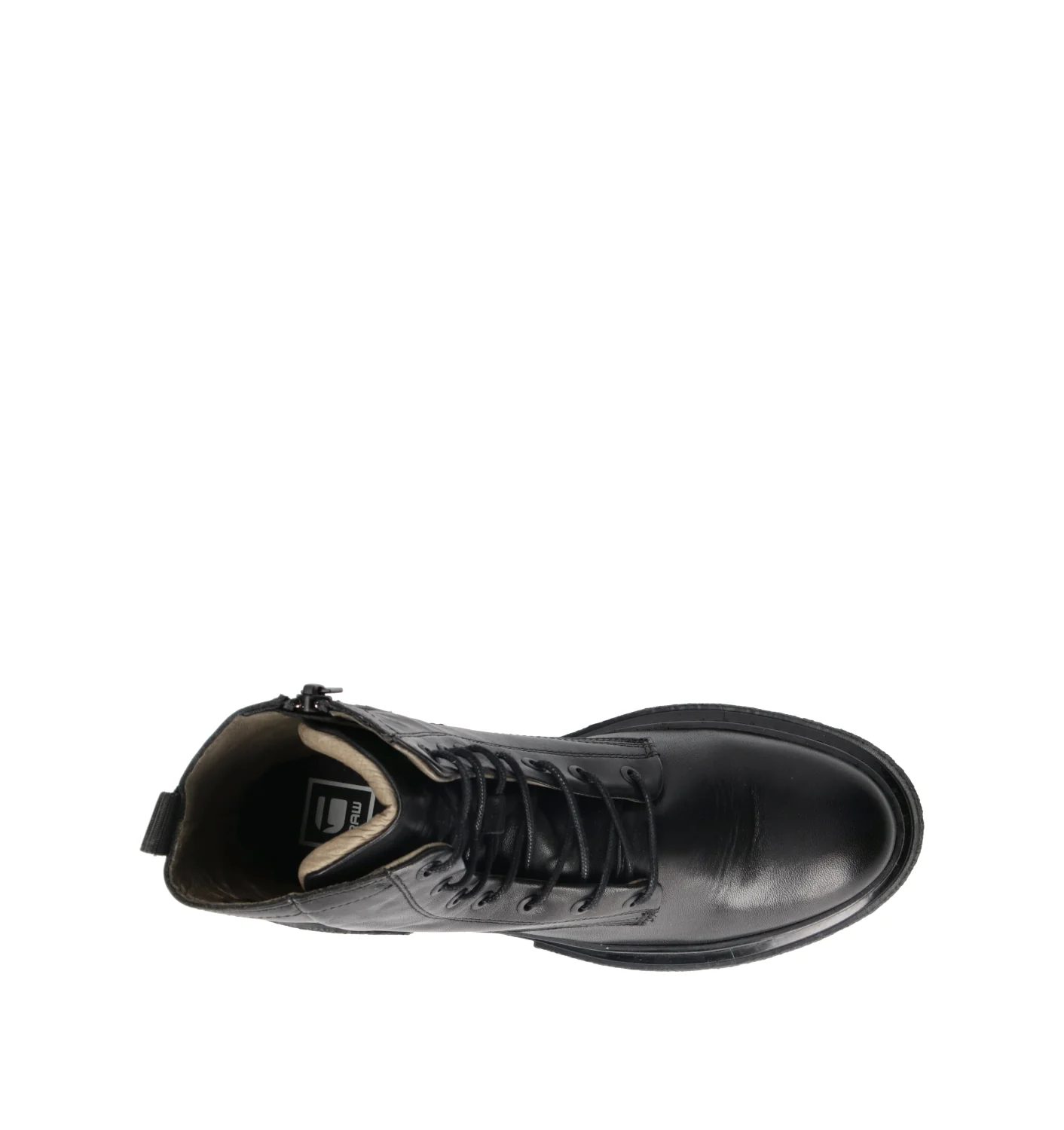 G-STAR RAW Anfibio donna nero in pelle - Image 5