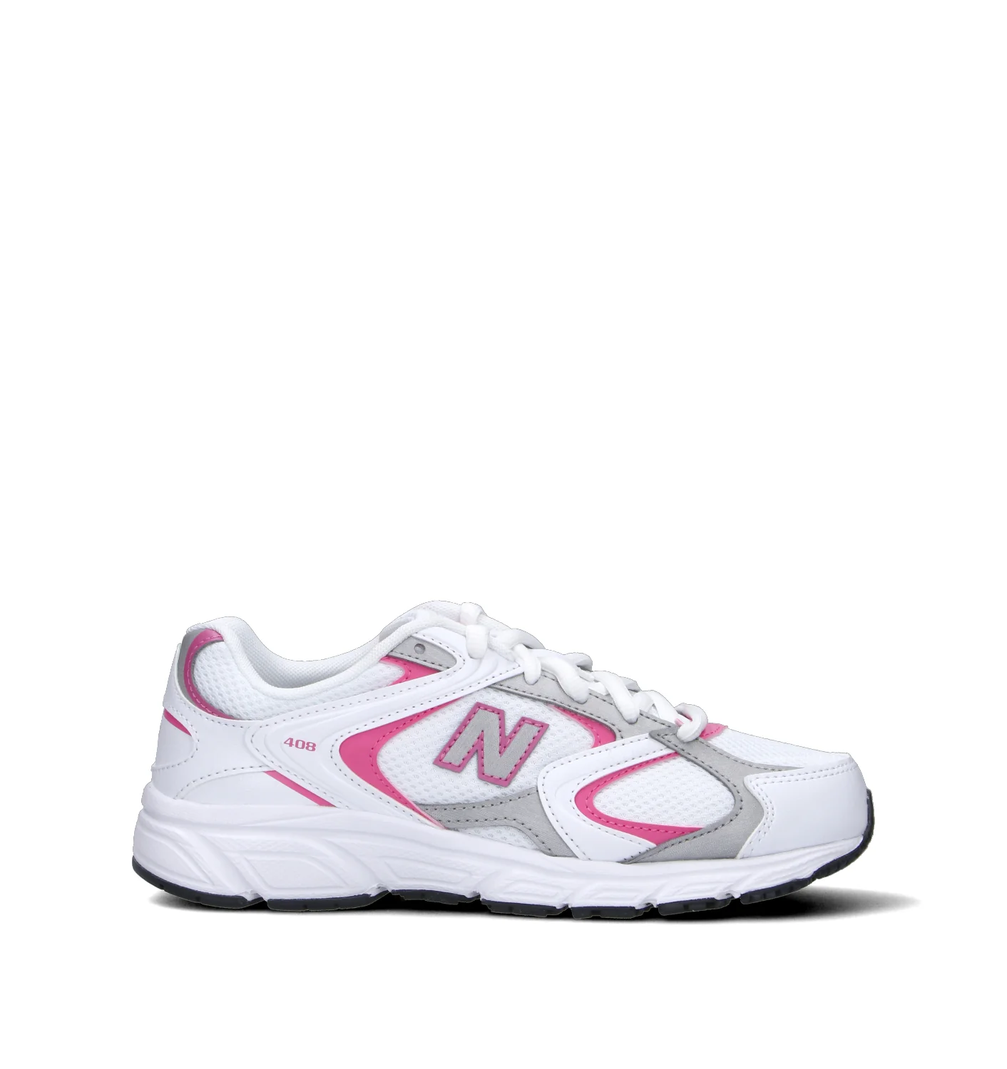 NEW BALANCE 408 Sneaker ragazza bianca/rosa