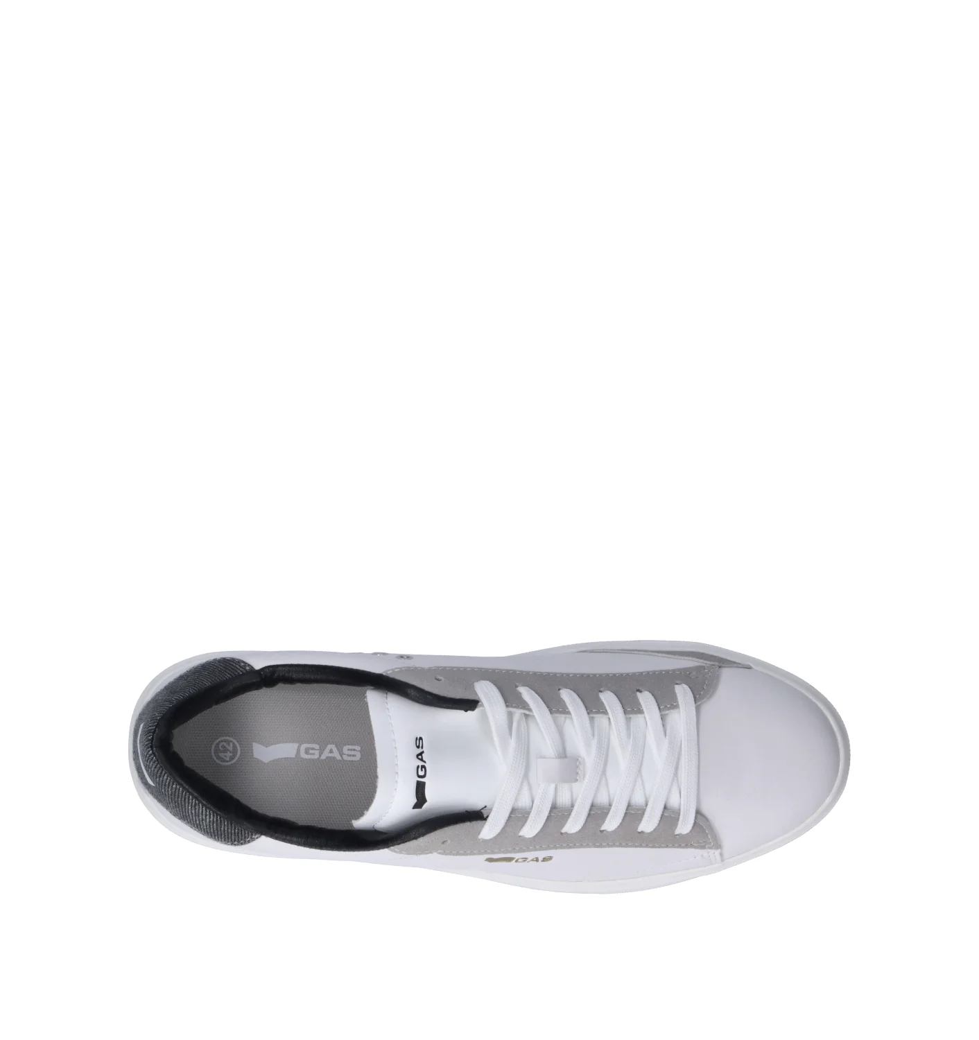 GAS Sneaker uomo bianca/grigia - Image 5