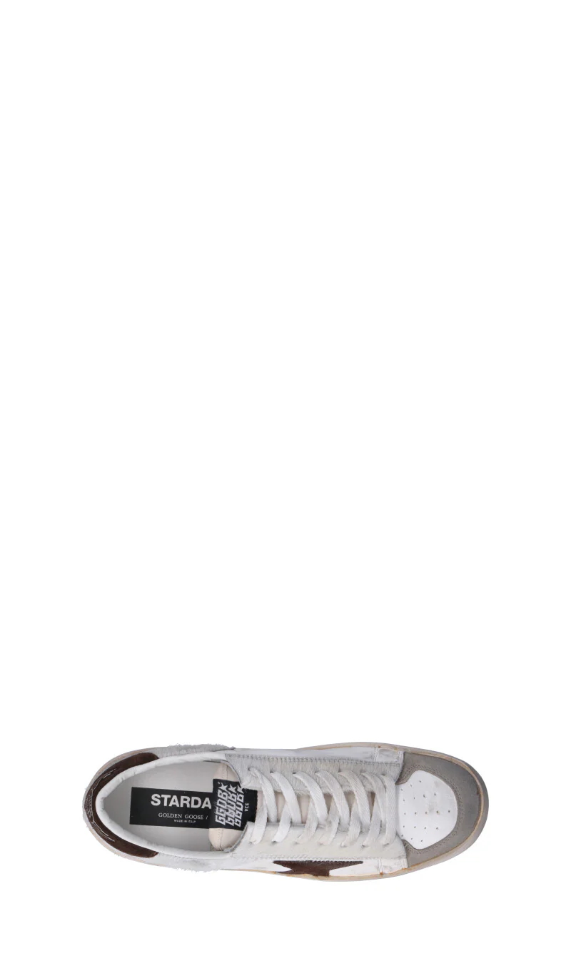 GOLDEN GOOSE STARDAN Sneaker uomo bianca/testa di moro - Image 5