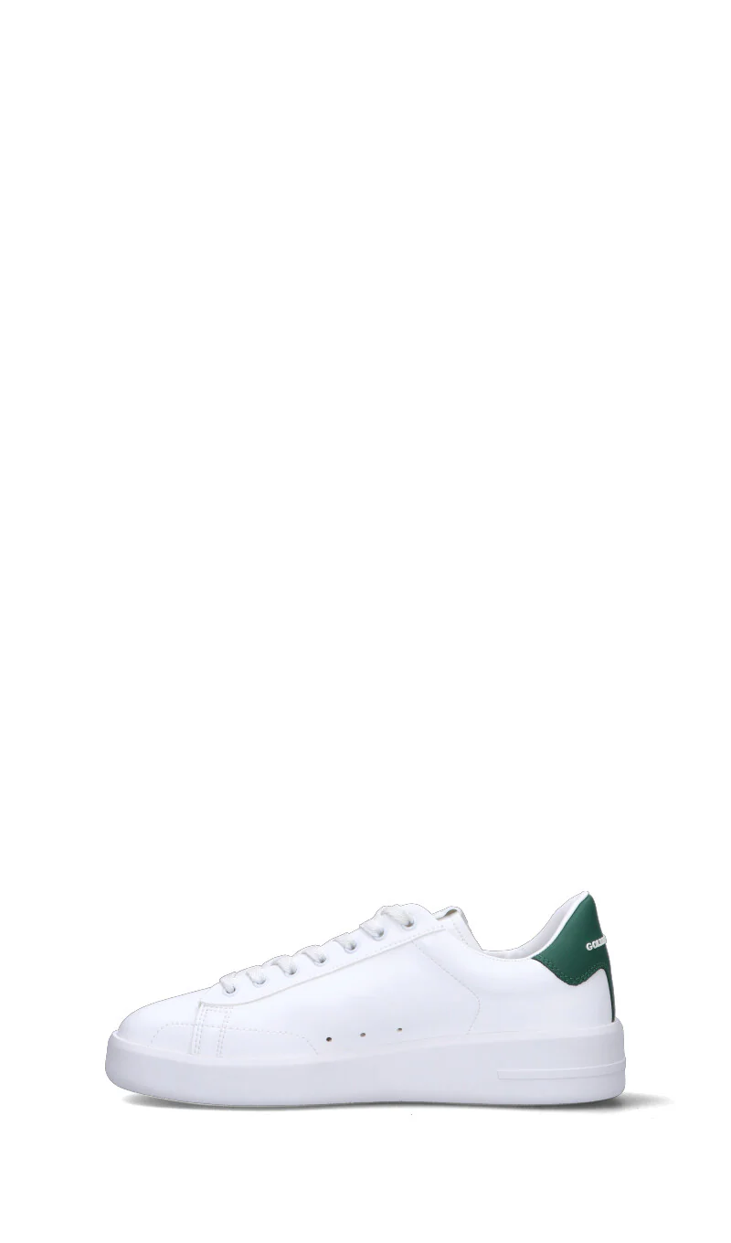 GOLDEN GOOSE PURE Sneaker uomo bianca/verde in pelle - Image 4