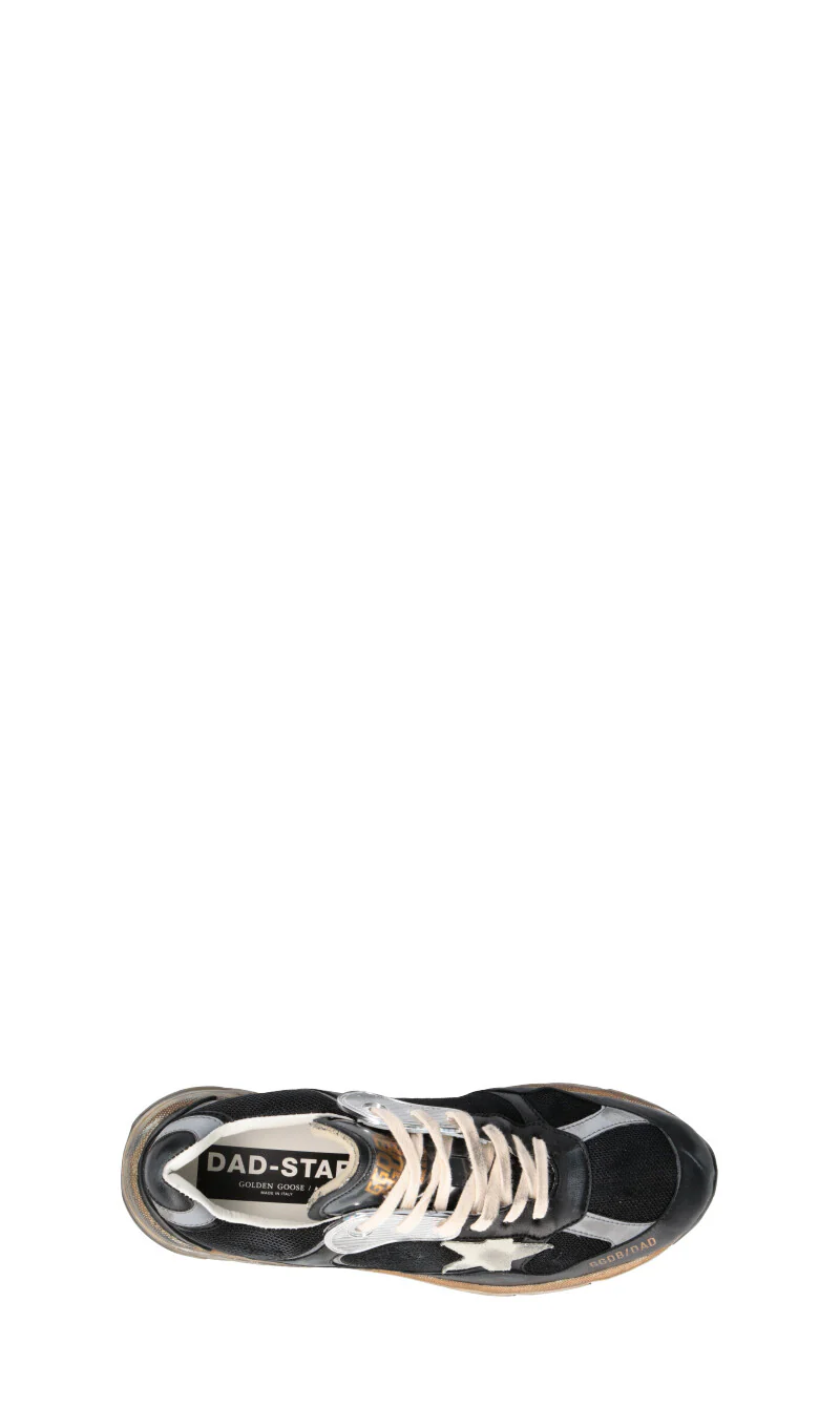 GOLDEN GOOSE RUNNING DAD Sneaker uomo nera in pelle - Image 5