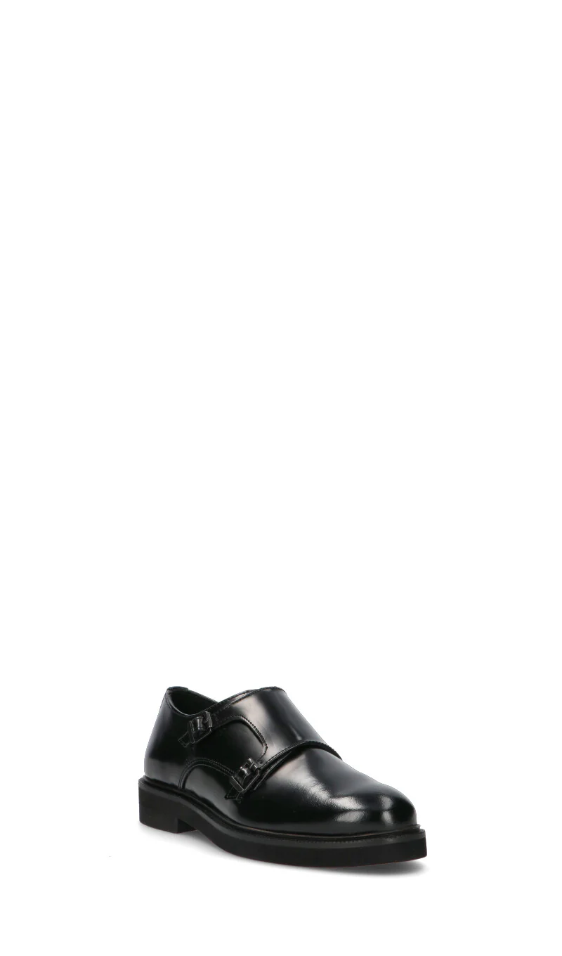 GRAFIA Stringata donna nera in pelle - Image 2