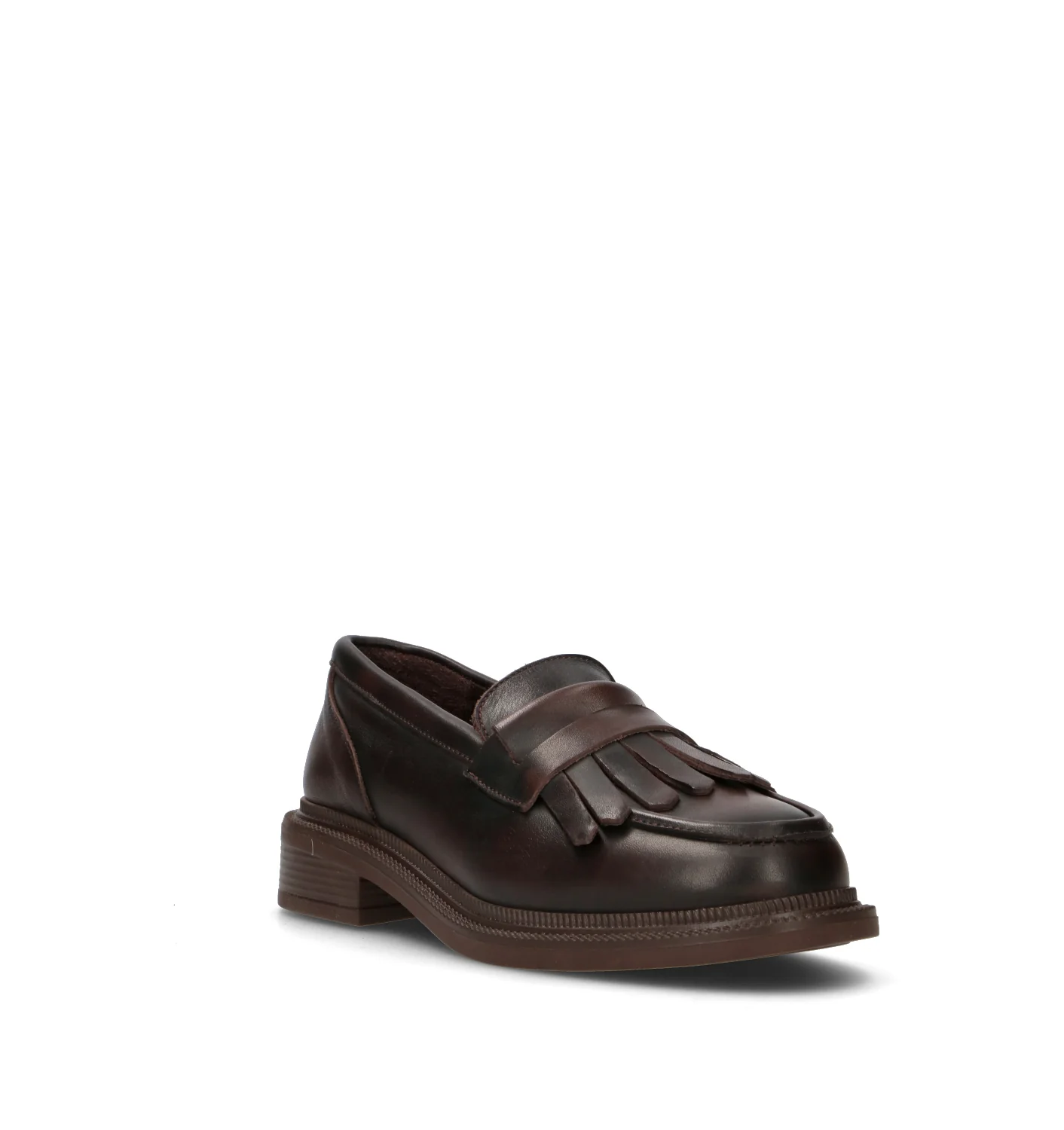 GRAFIA Mocassino donna marrone in pelle - Image 2