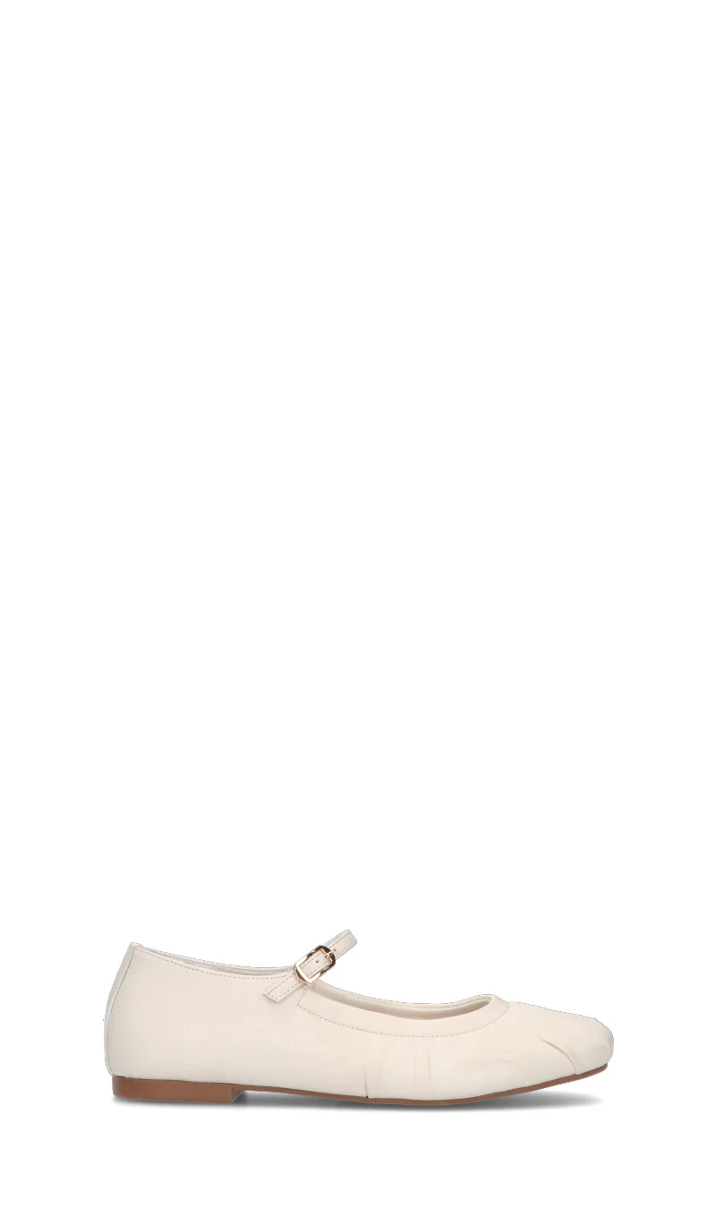 GRAFIA Ballerina donna bianca in pelle - Image 6