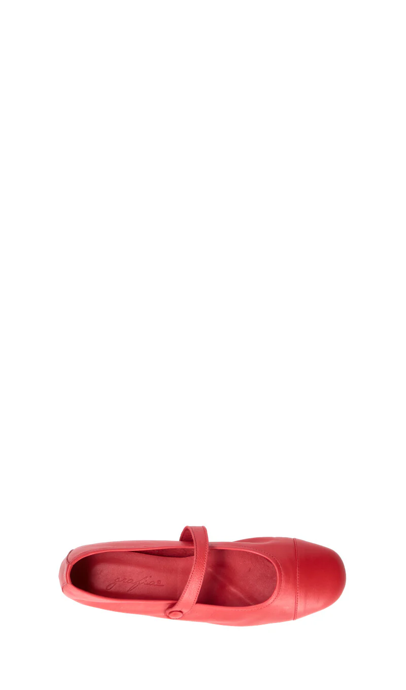 GRAFIA Ballerina donna rossa in pelle - Image 5