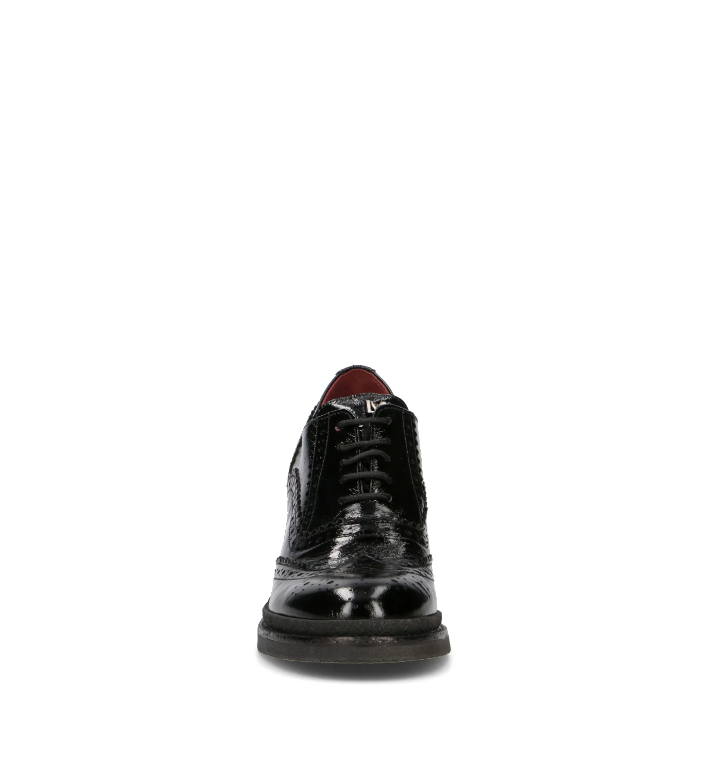 LORENZO MARI Stringata donna nera in pelle - Image 3