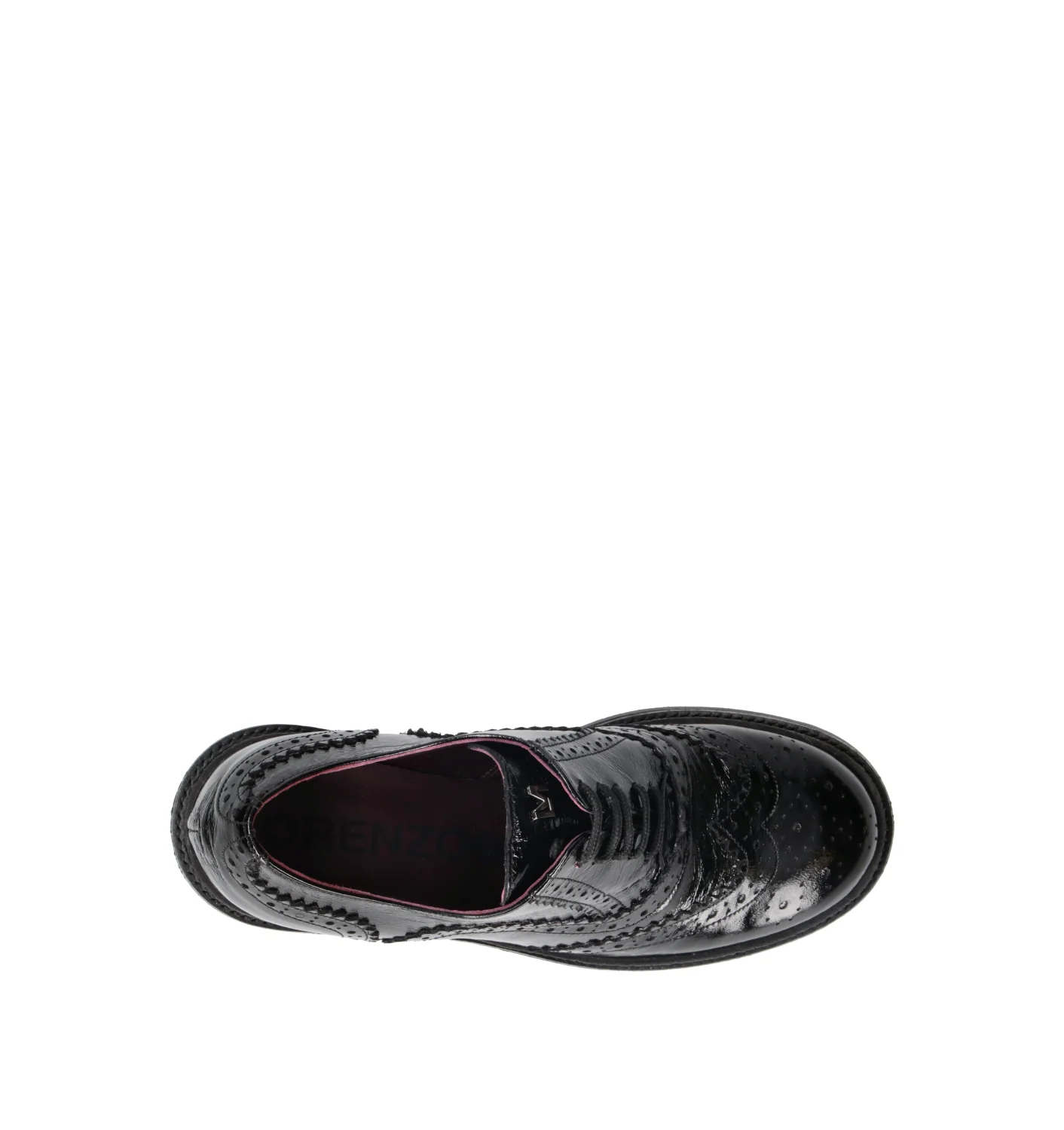 LORENZO MARI Stringata donna nera in pelle - Image 5