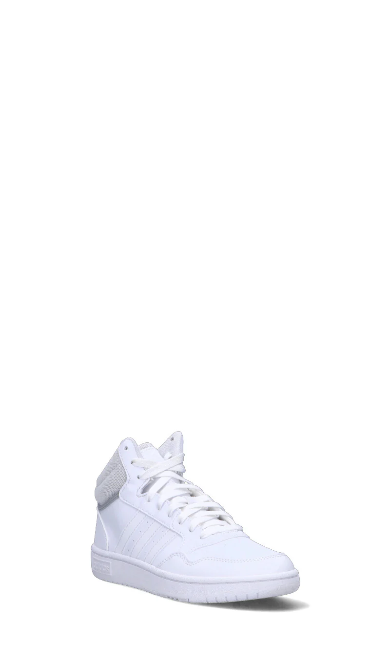 ADIDAS - HOOPS 3.0 MID K Sneaker ragazzo bianca - Image 7