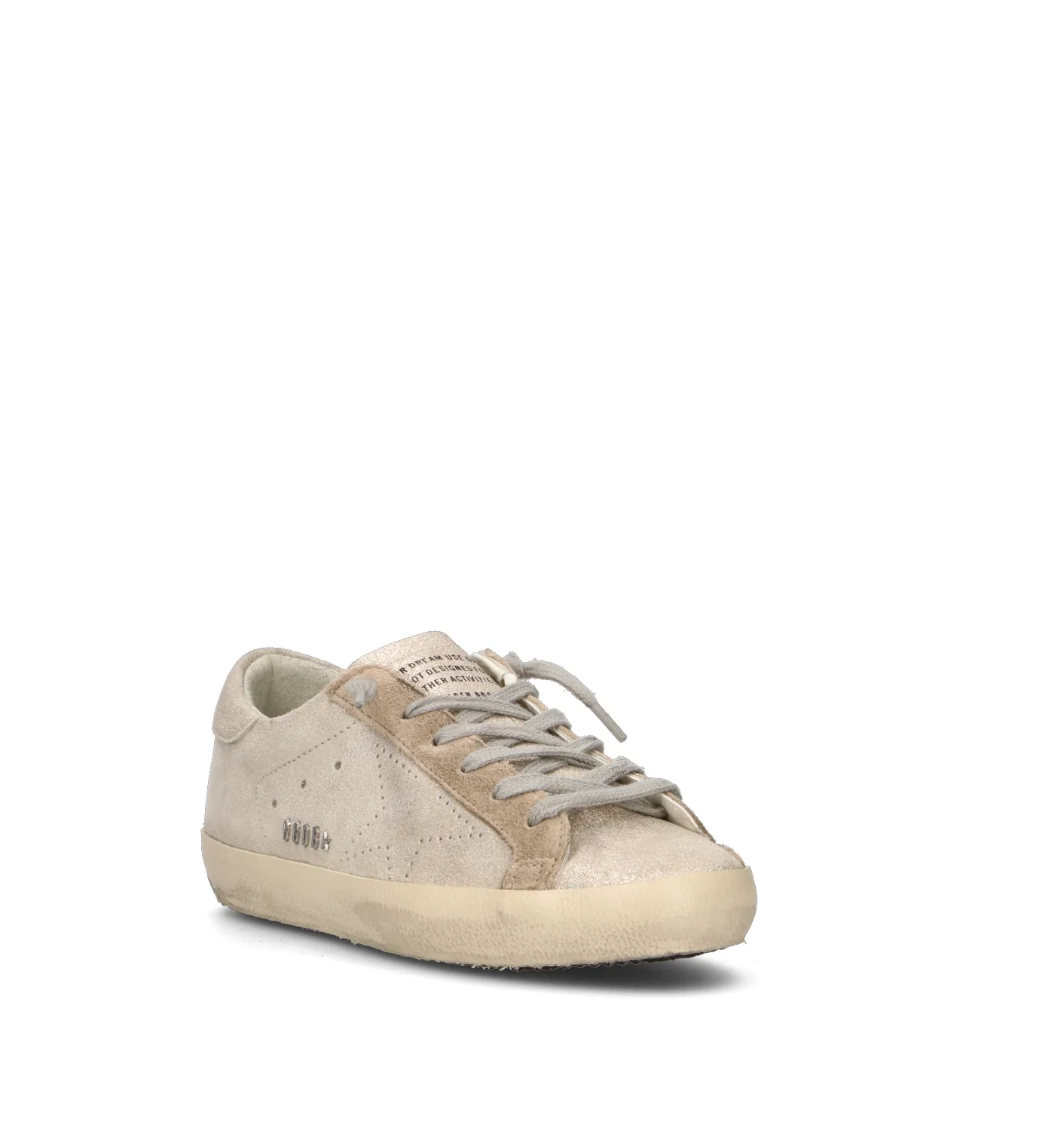 GOLDEN GOOSE SUPER-STAR SKATE Sneaker donna beige in pelle - Image 2