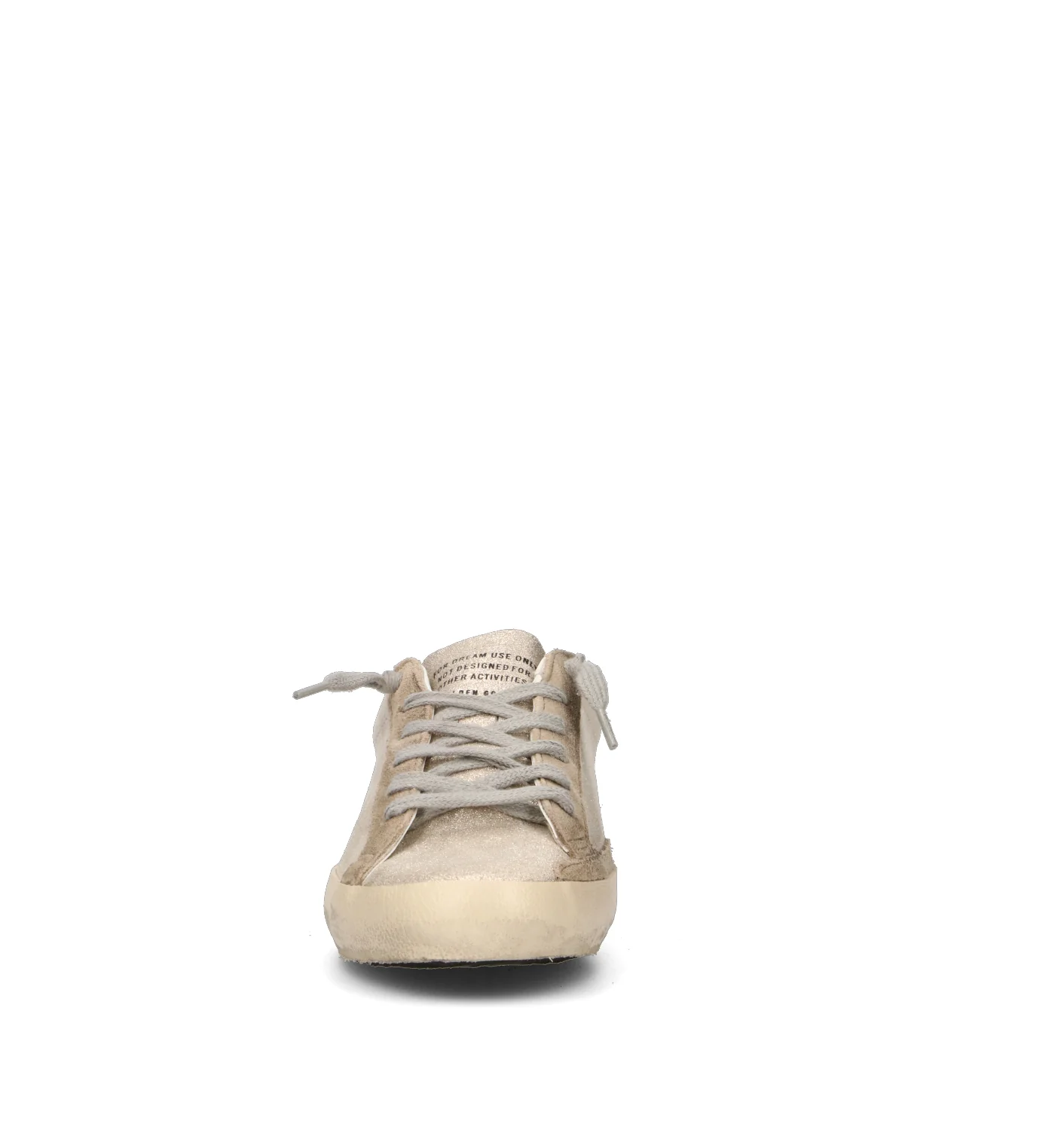 GOLDEN GOOSE SUPER-STAR SKATE Sneaker donna beige in pelle - Image 3
