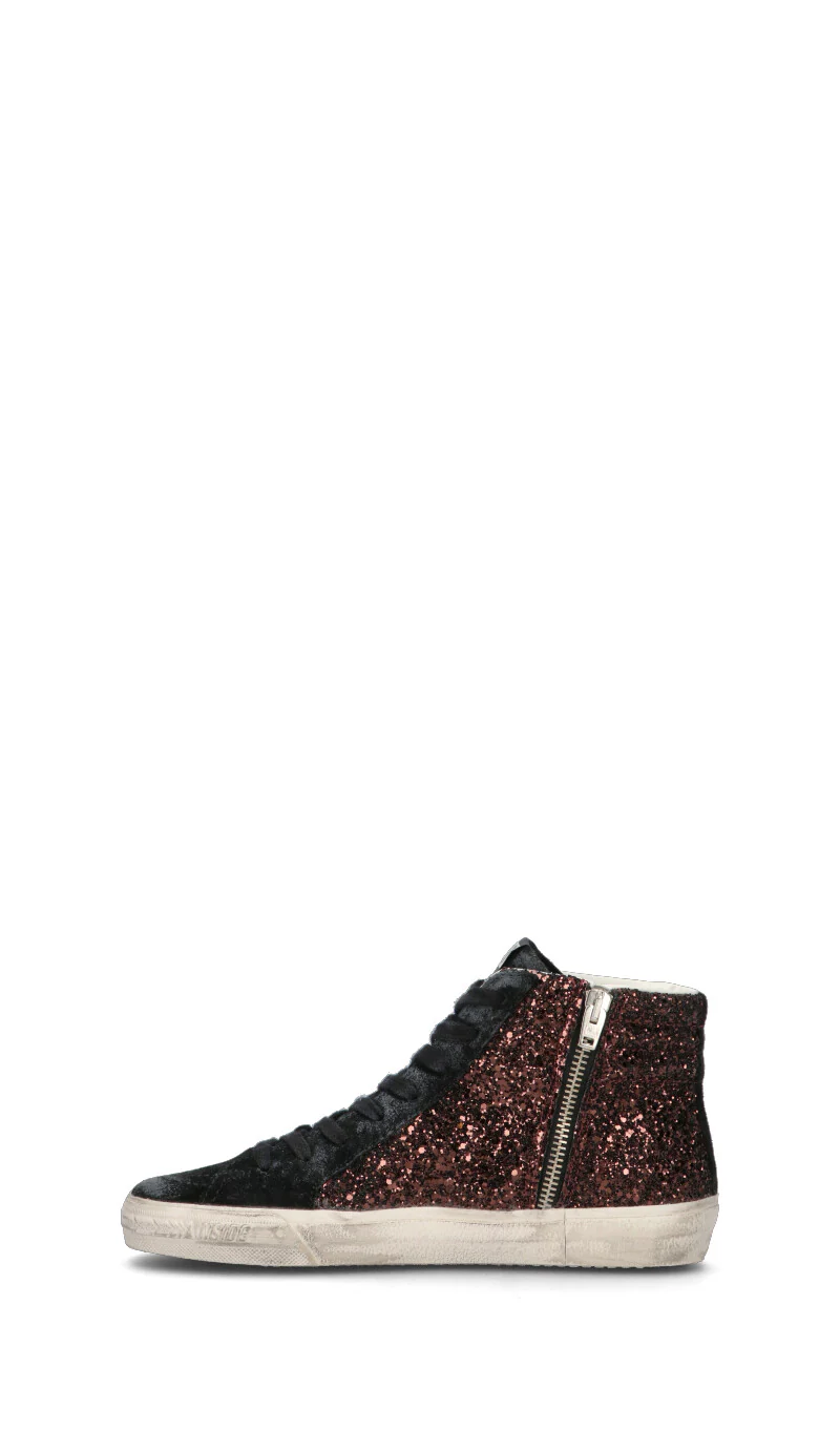 GOLDEN GOOSE SLIDE CLASSIC Sneaker donna nera in pelle - Image 4