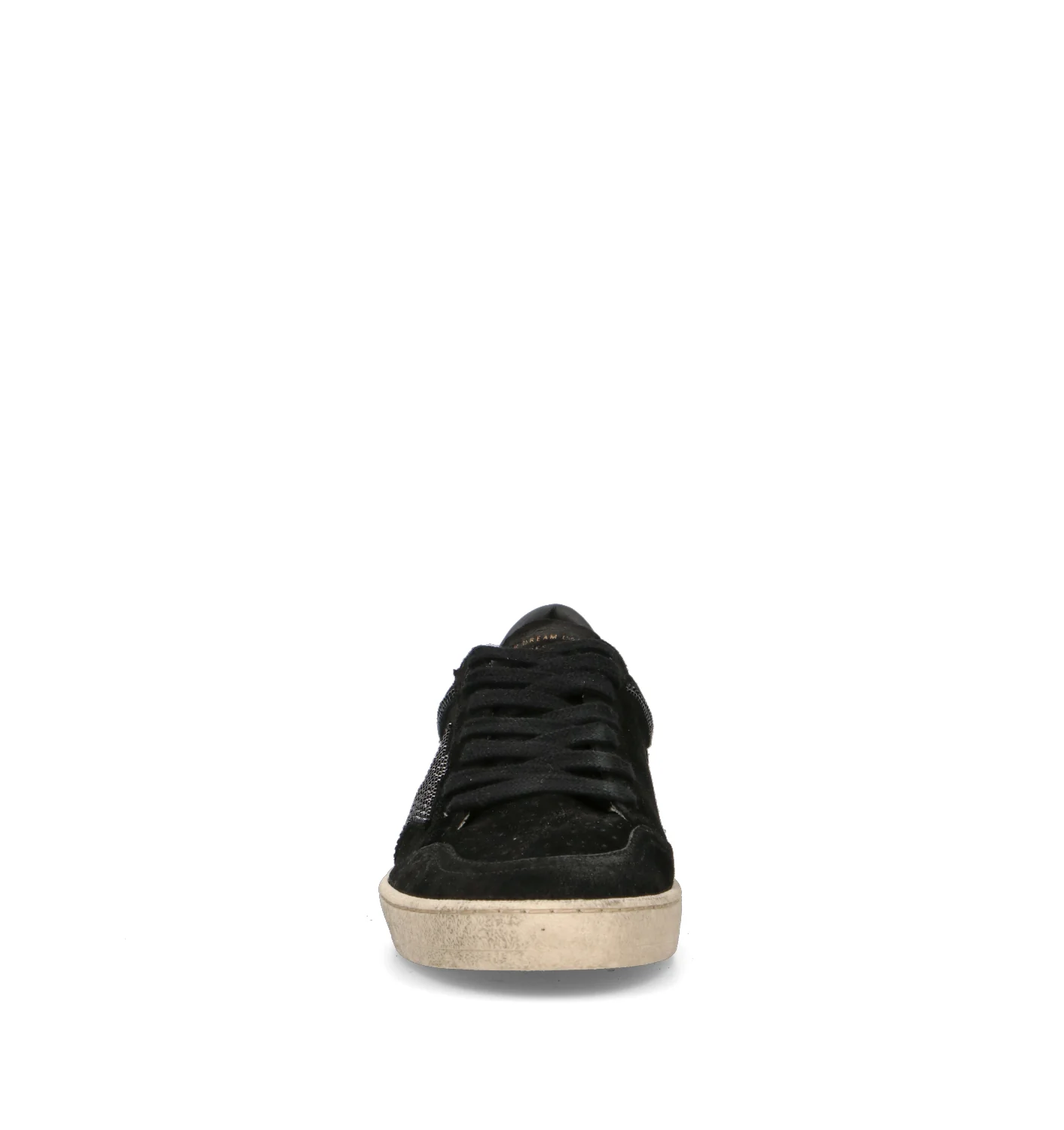 GOLDEN GOOSE BALL STAR Sneaker donna nera con swarovski - Image 3