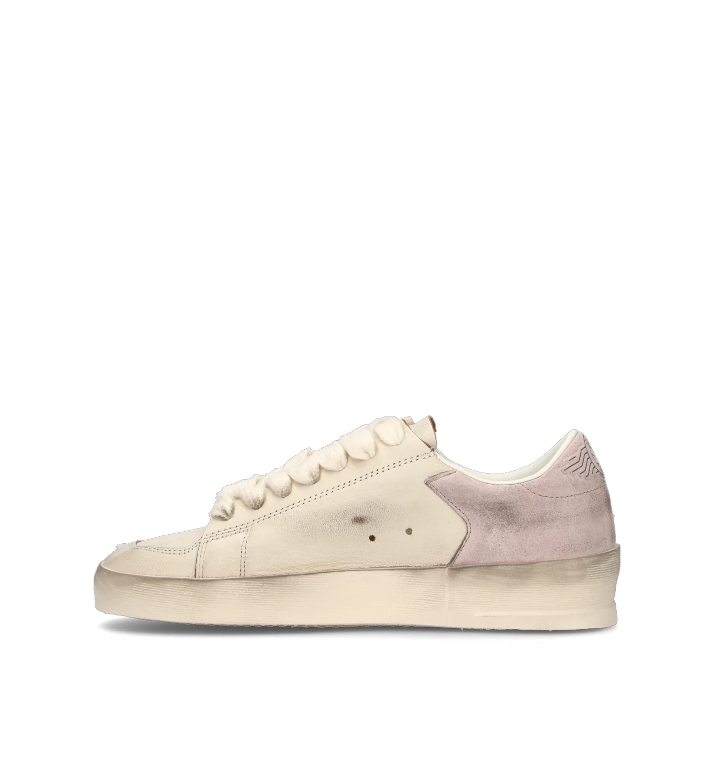 GOLDEN GOOSE STARDAN Sneaker donna bianca in pelle - Image 4