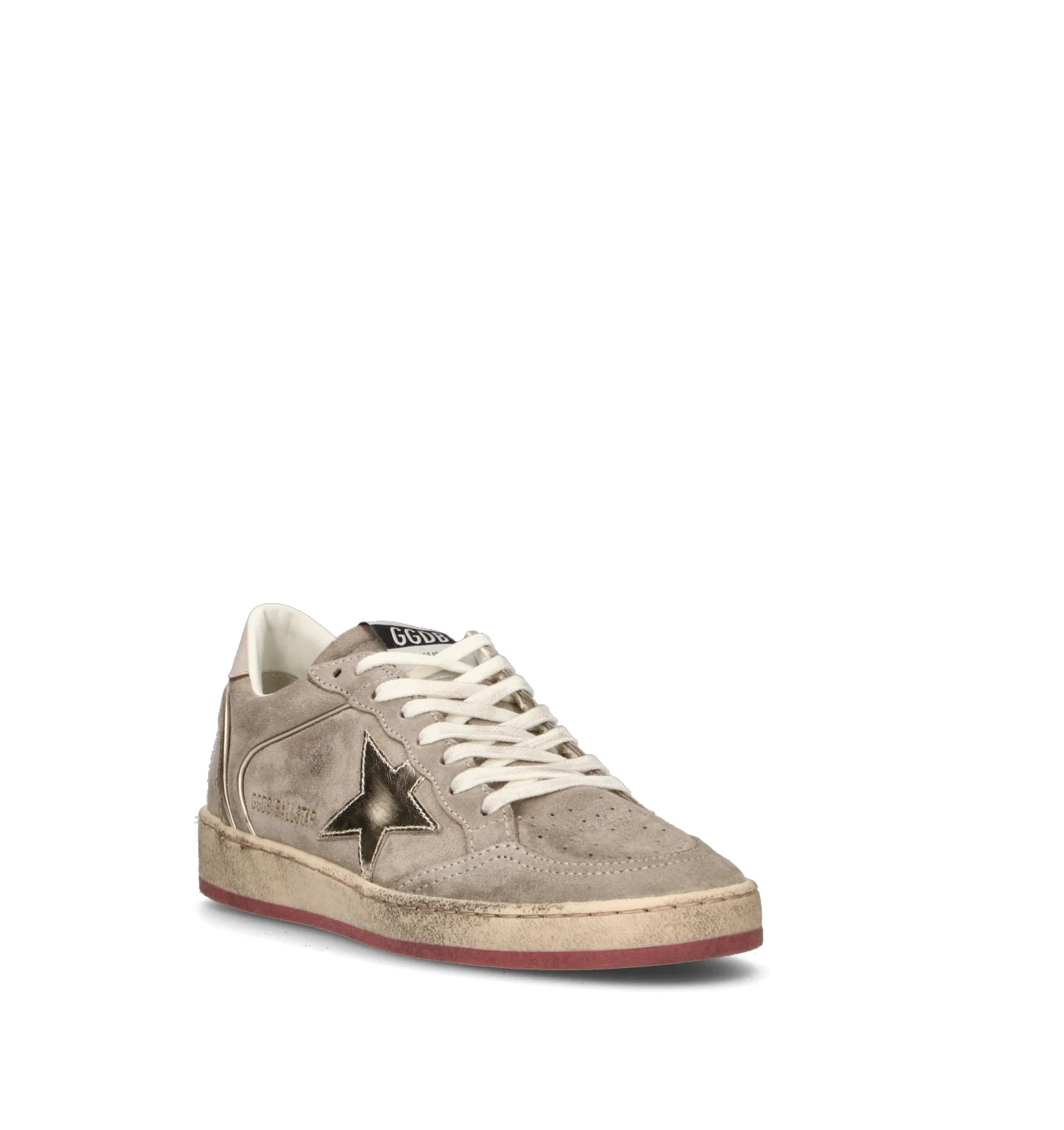 GOLDEN GOOSE BALL STAR DOUBLE QUARTER Sneaker donna grigia - Image 2