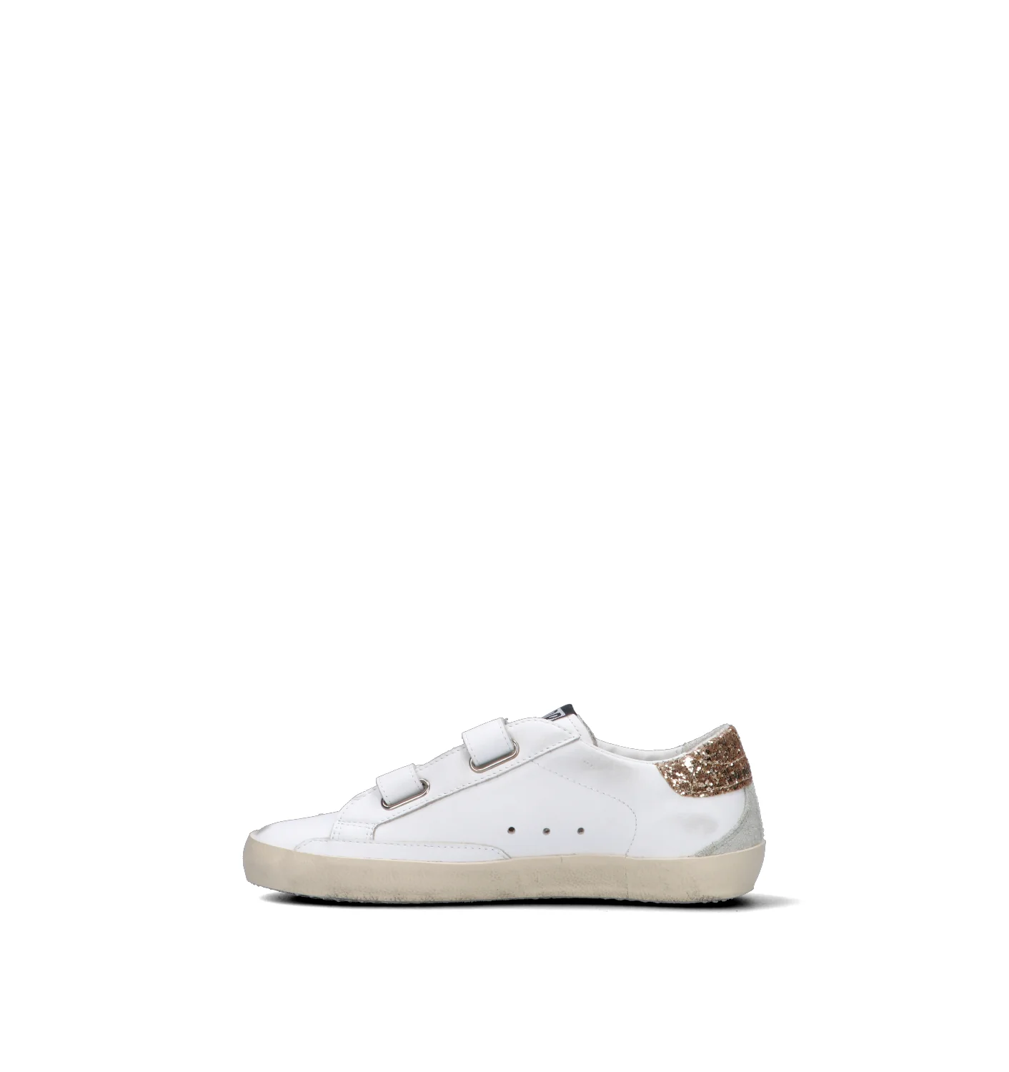 GOLDEN GOOSE OLD SCHOOL CLASSIC WITH SPUR Sneaker bimba bianca - Image 4
