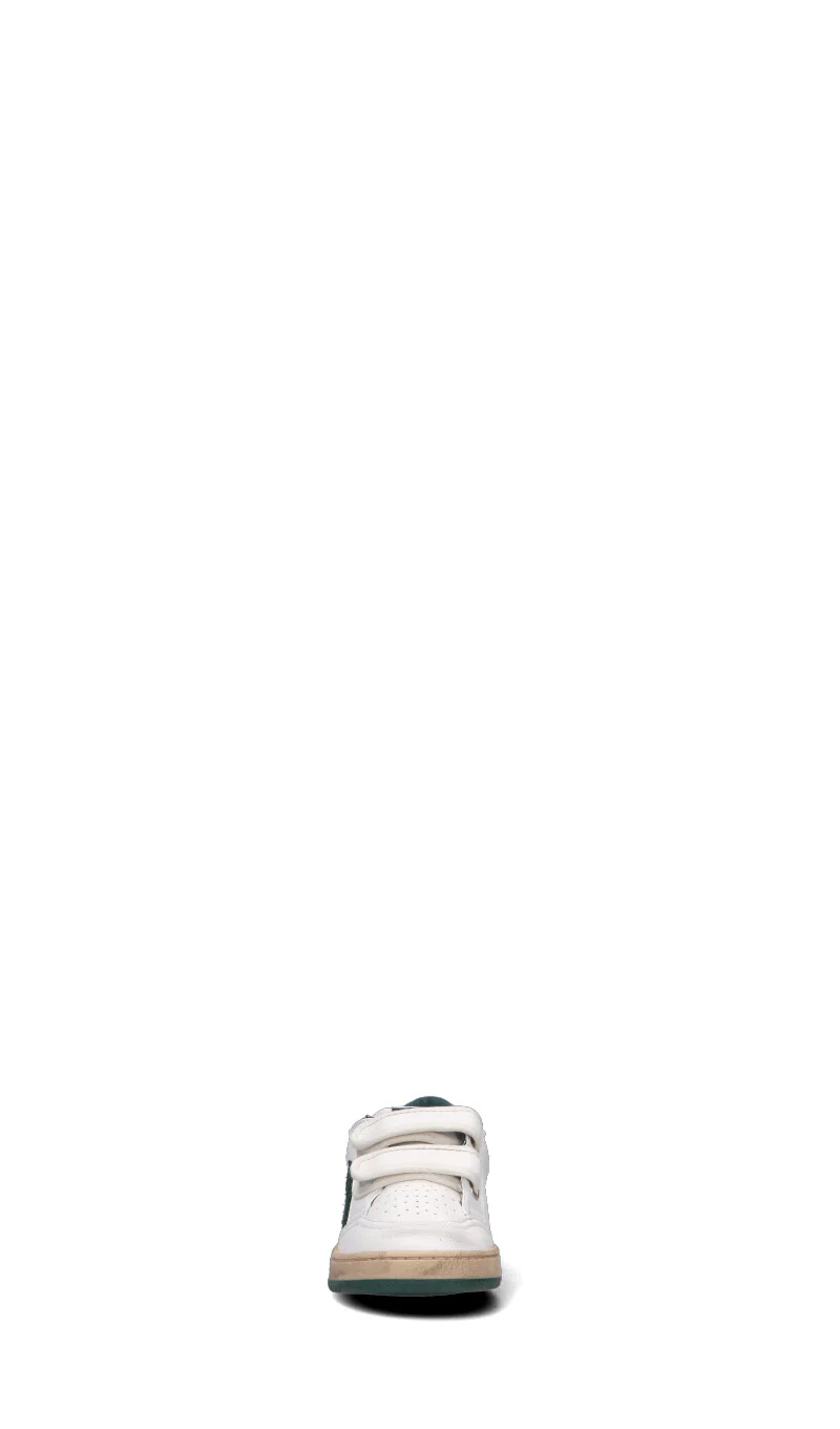 GOLDEN GOOSE BALL STAR STRAP Sneaker bimbo bianca/verde in pelle - Image 3