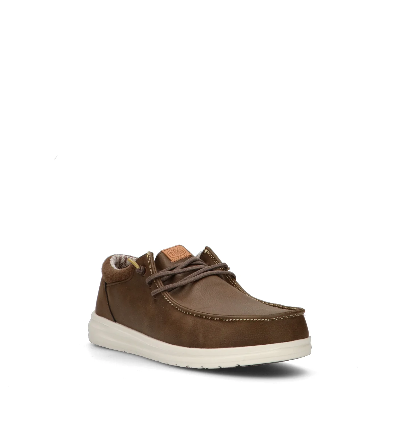 HEY DUDE Mocassino uomo marrone in nabuk - Image 2