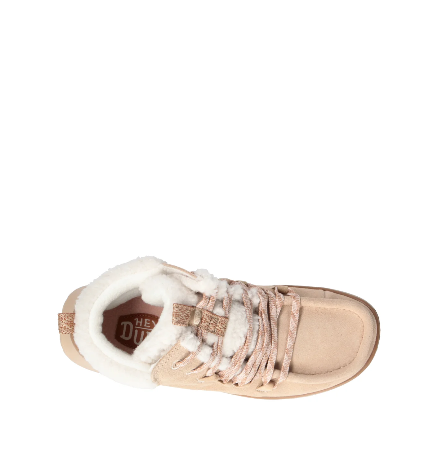 HEY DUDE Polacco donna beige in suede - Image 5