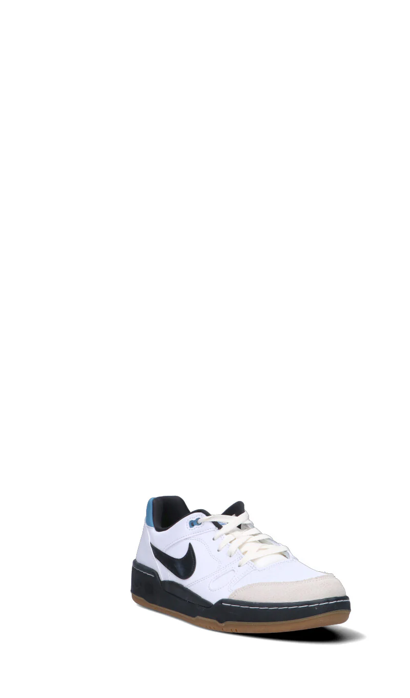 NIKE - FULL FORCE LO Sneaker uomo bianca/nera in pelle - Image 2