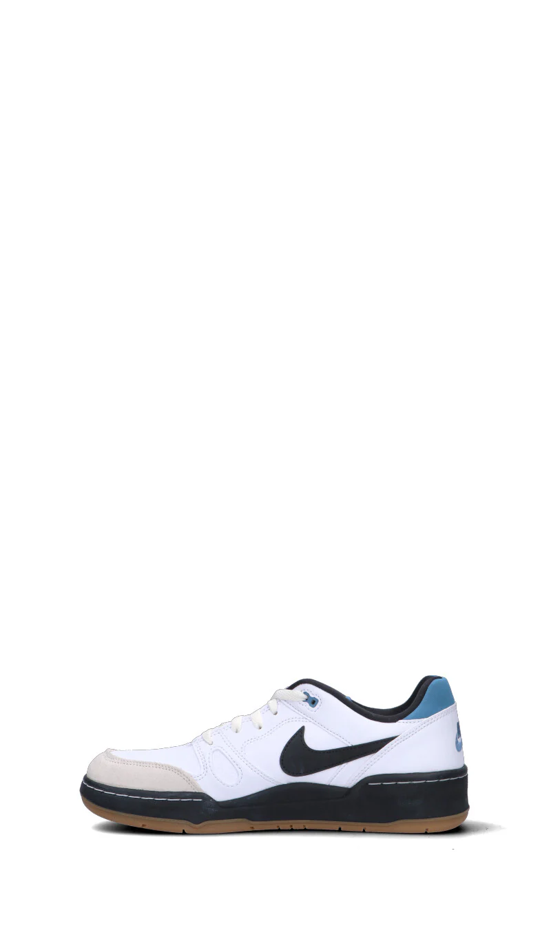 NIKE - FULL FORCE LO Sneaker uomo bianca/nera in pelle - Image 4