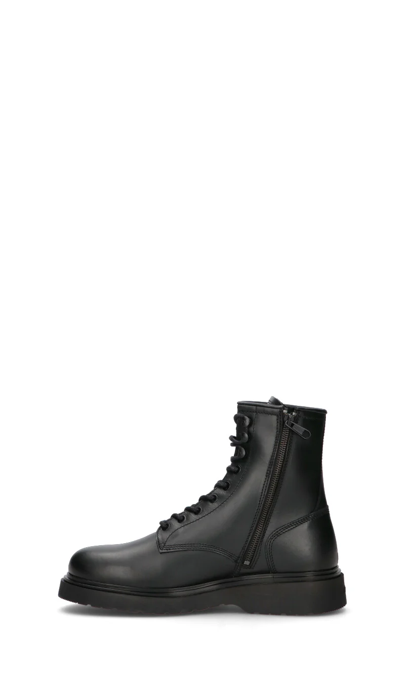 CALVIN KLEIN Anfibio uomo nero in pelle - Image 4
