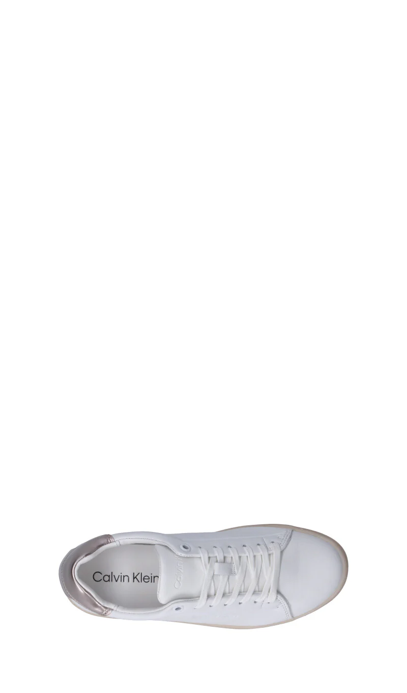 CALVIN KLEIN - CUPSOLE LACE UP PEAR Sneaker donna bianca - Image 5