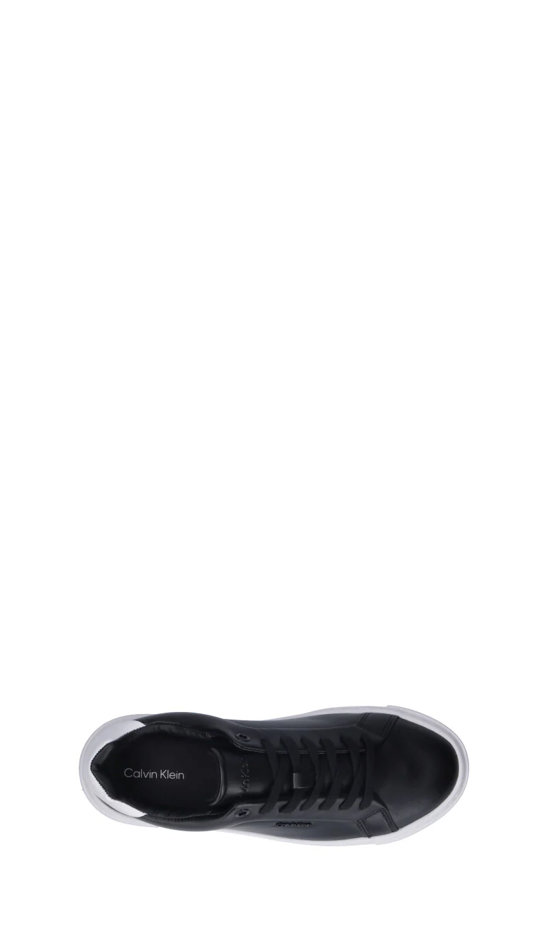 CALVIN KLEIN Sneaker donna nera/bianca in pelle - Image 5
