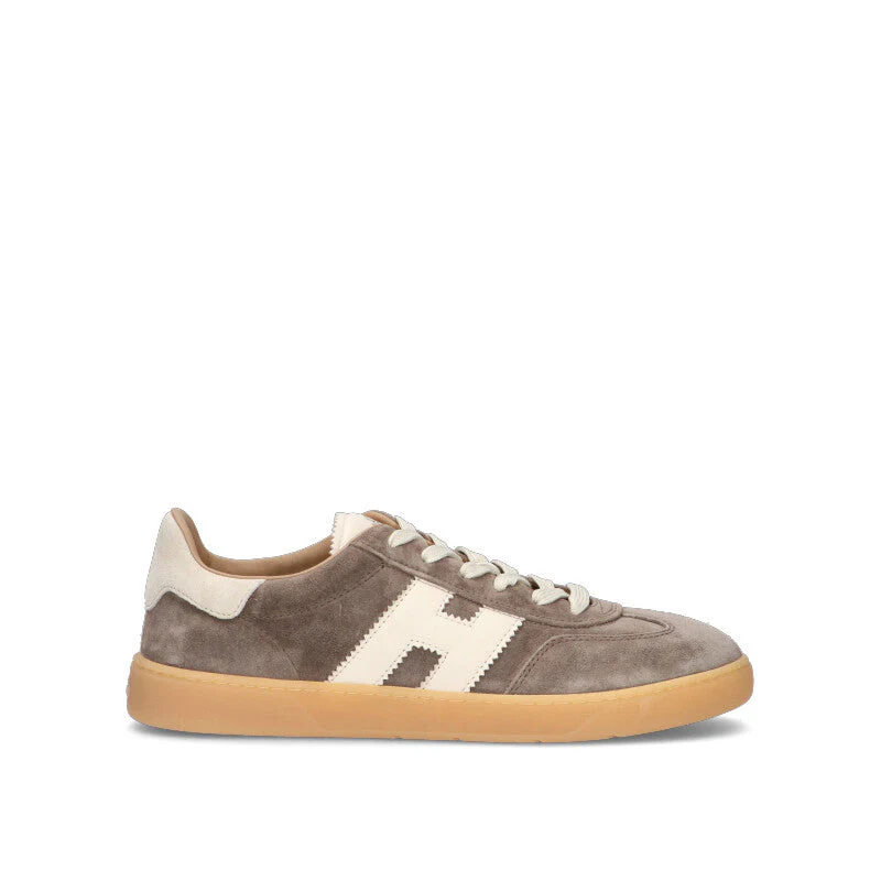 HOGAN - COOL Sneaker uomo grigia in suede