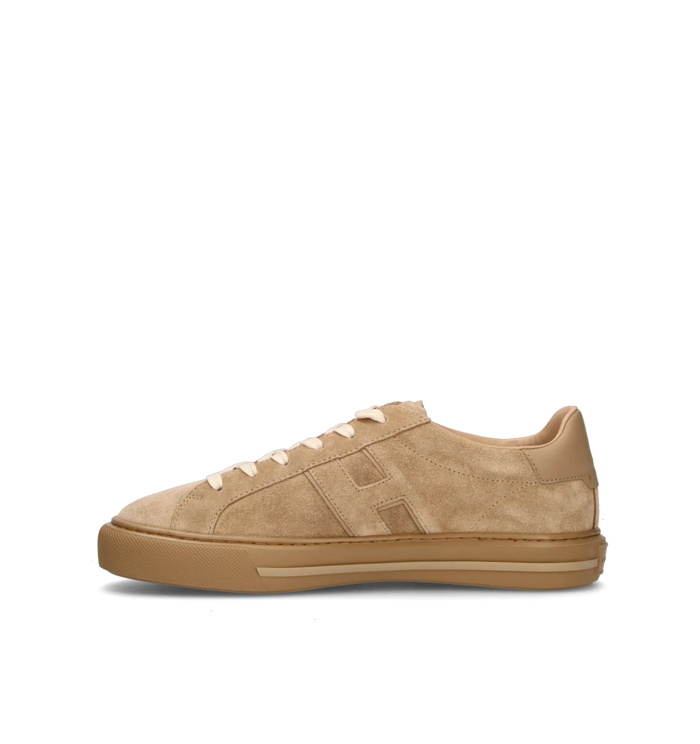 HOGAN Sneaker uomo beige in suede - Image 4