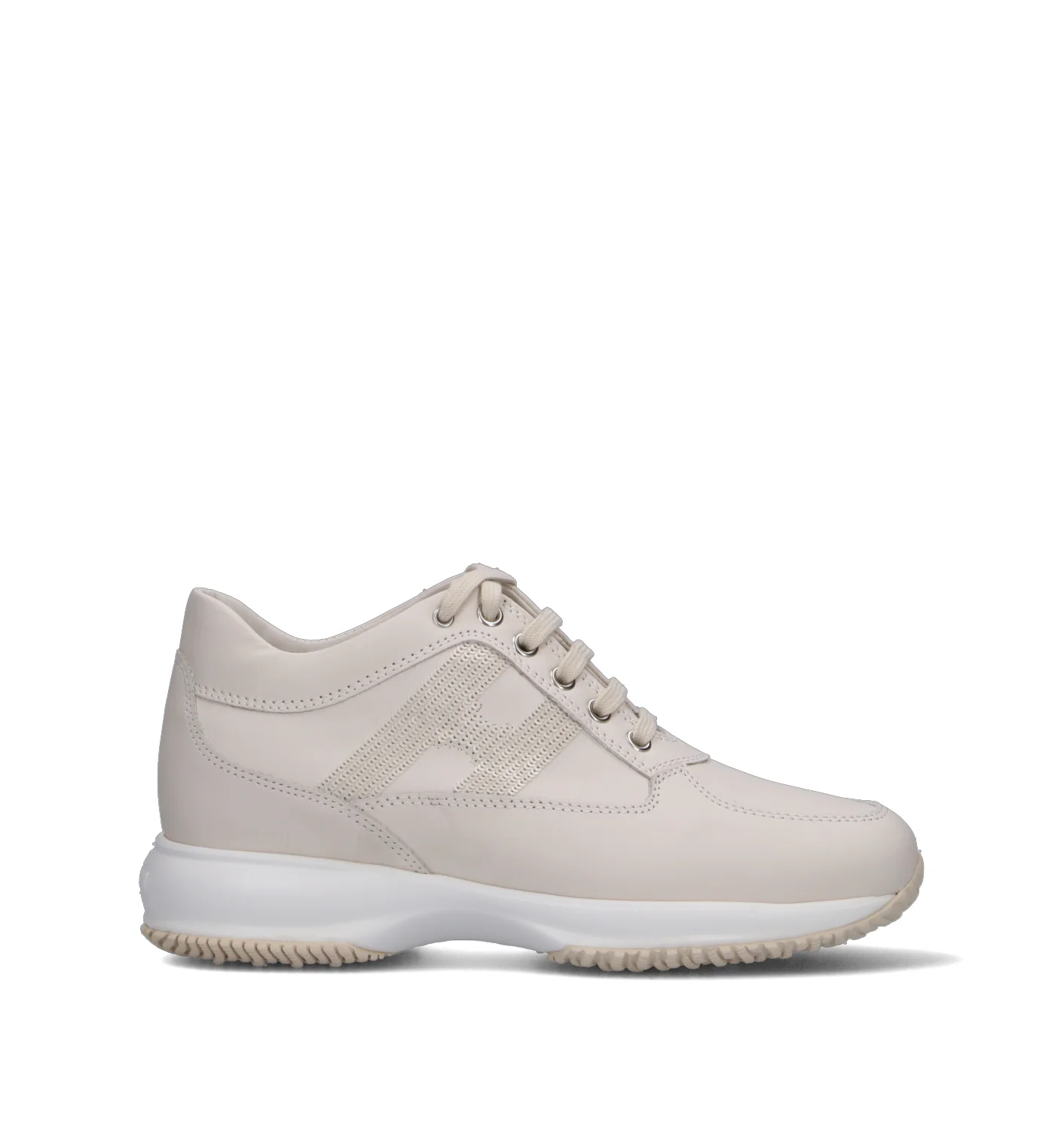HOGAN Sneaker donna bianca in pelle